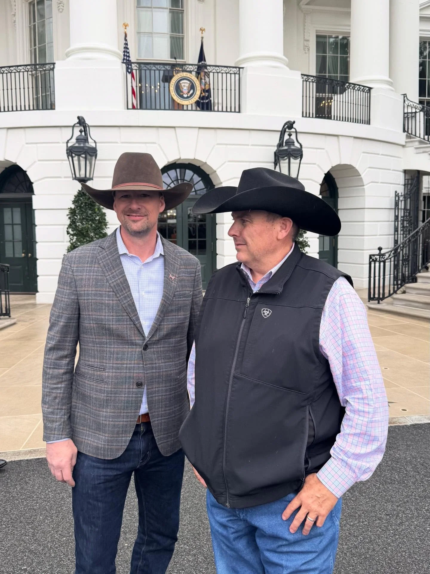 Honored and humbled to be part of the largest gathering of farmers and ranchers, ever at the White House. Thank you @secrollins.
