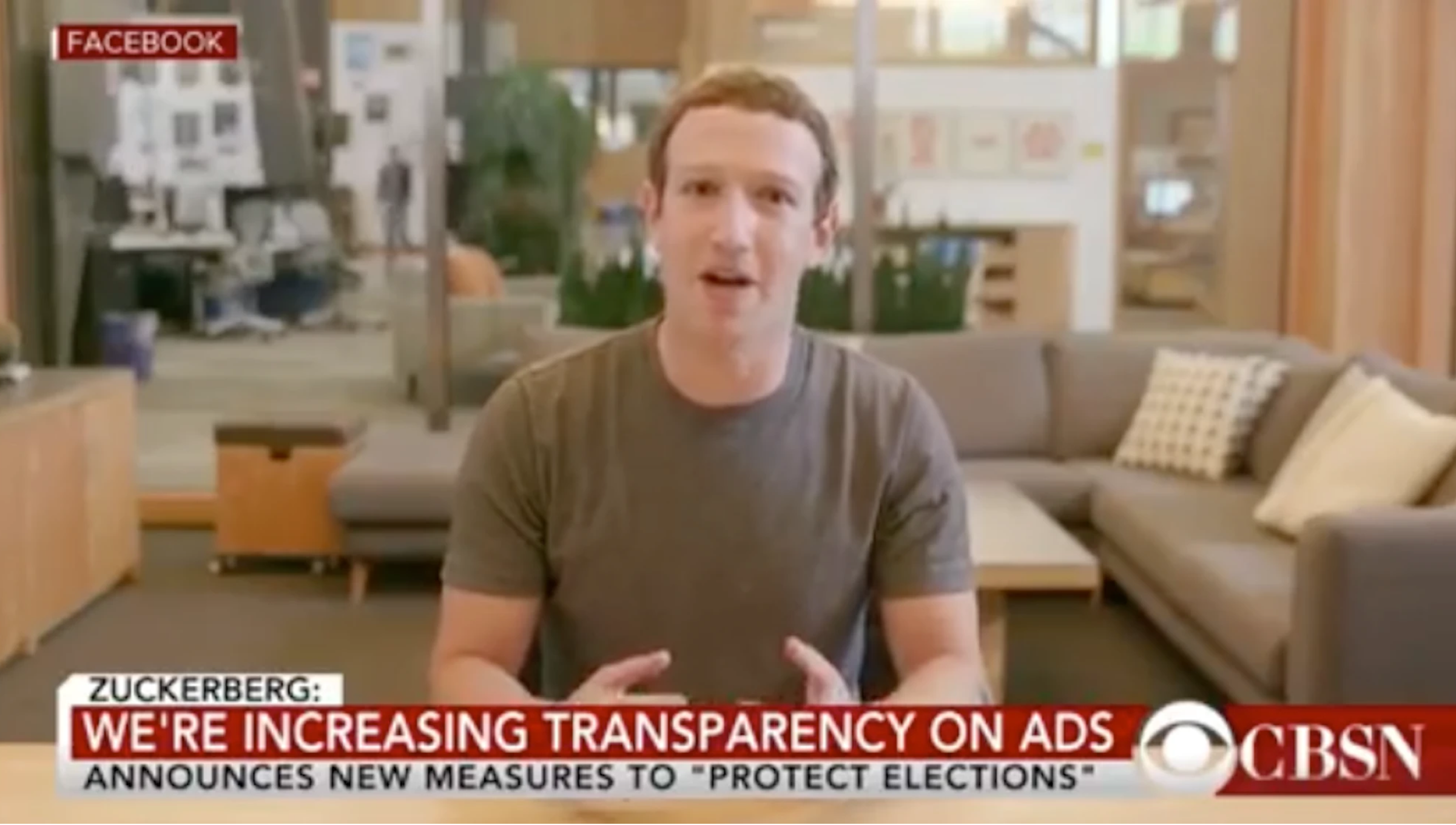 Deepfake: Mark Zuckerberg in an video interview he's never given