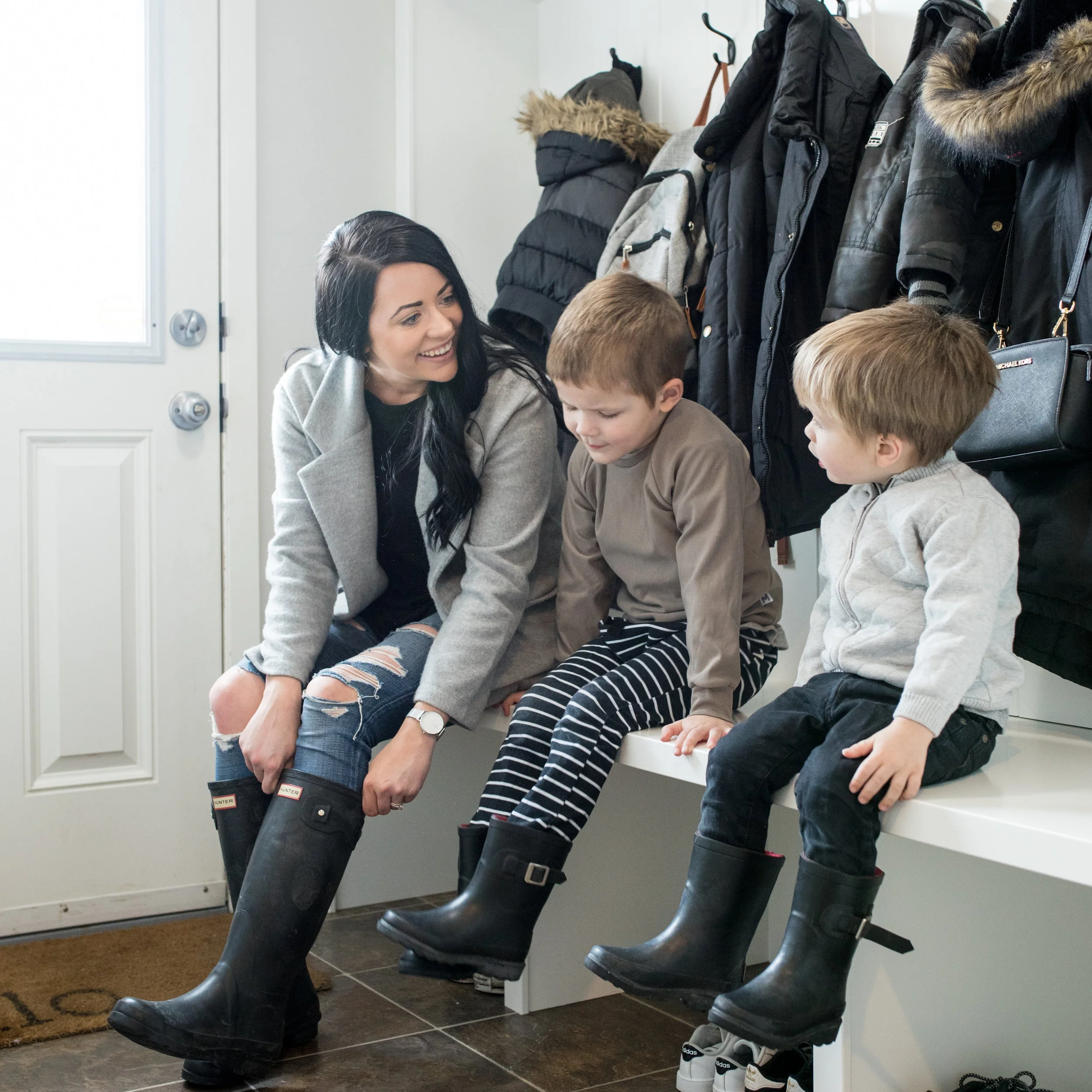 Our Mudroom Makeover