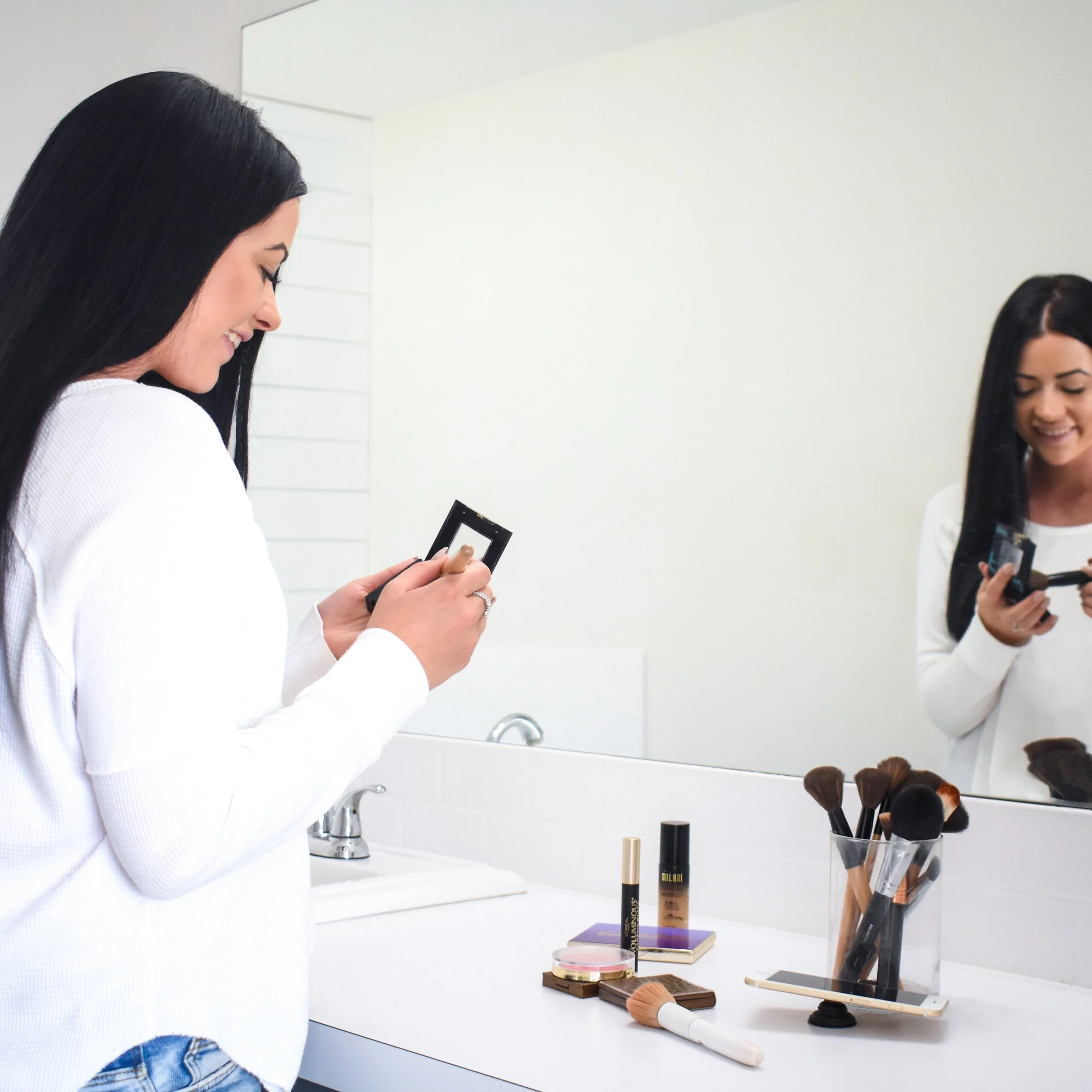 5 Minute Mama Makeup Routine