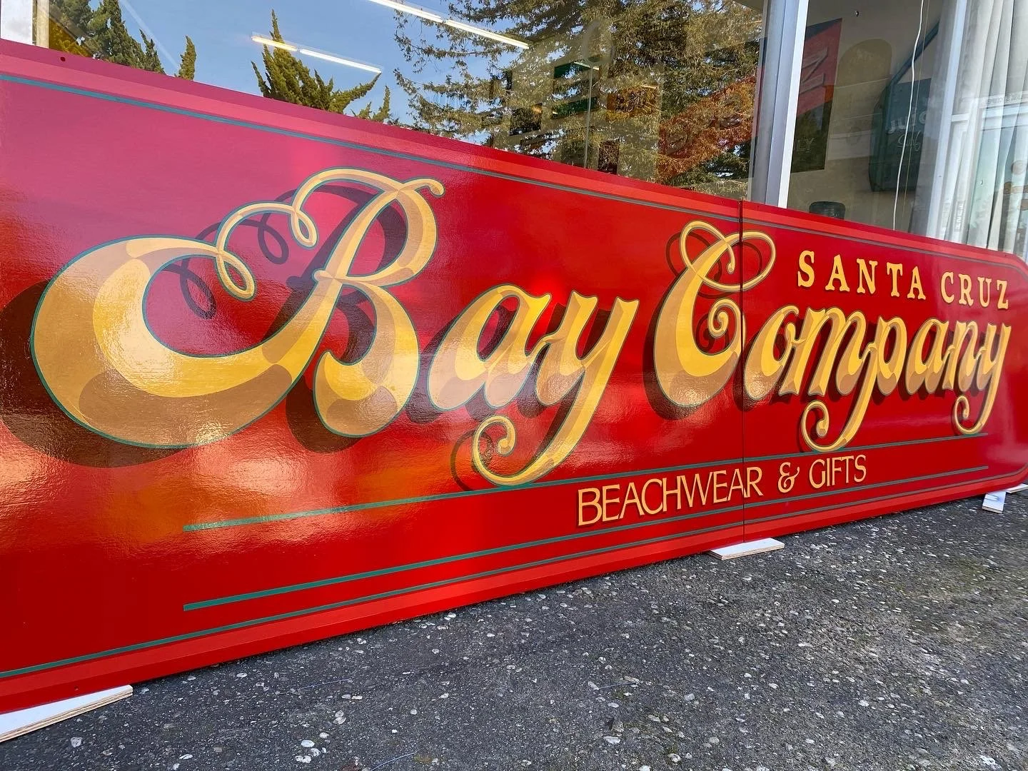 Santa Cruz based sign painter