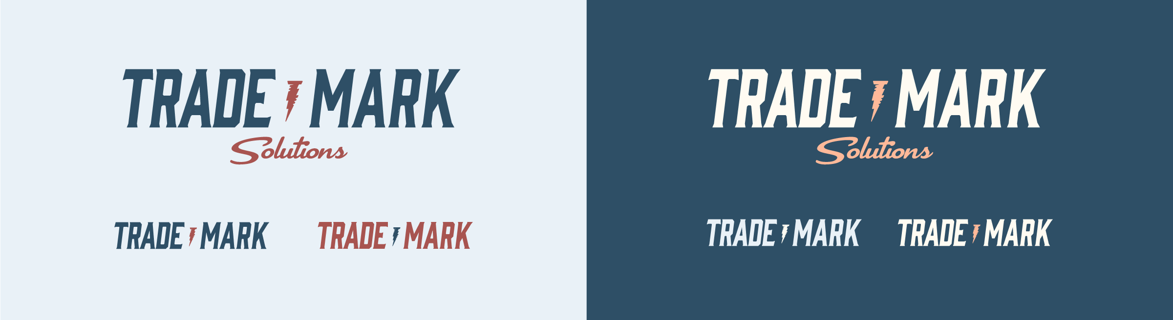 The Trade Mark logo system is built to be both flexible and expressive; adaptable across all use cases while consistently reflecting the brand’s tone and character.