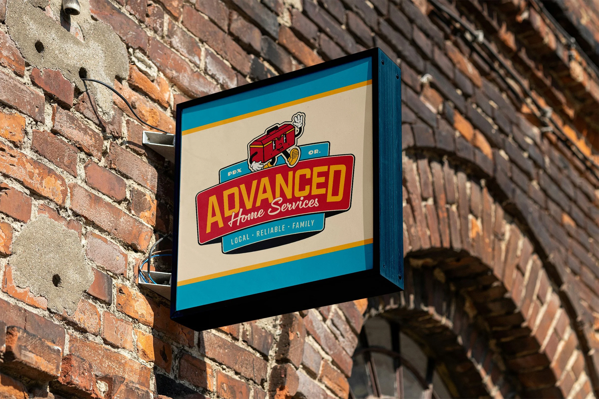  It was a joy to work with Lance and Hannah to craft a brand that embodies the friendliness and helpfulness of Advanced Home Services. 
