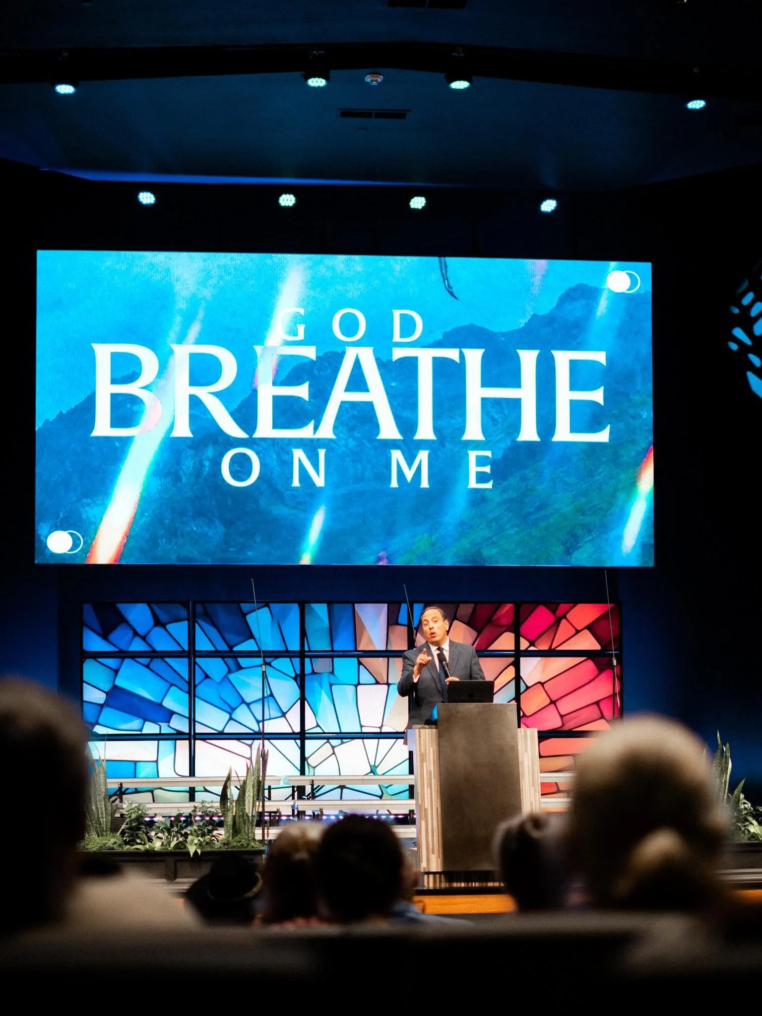 Still rejoicing over what God did on Sunday, thank you Jesus for breathing LIFE over us!
