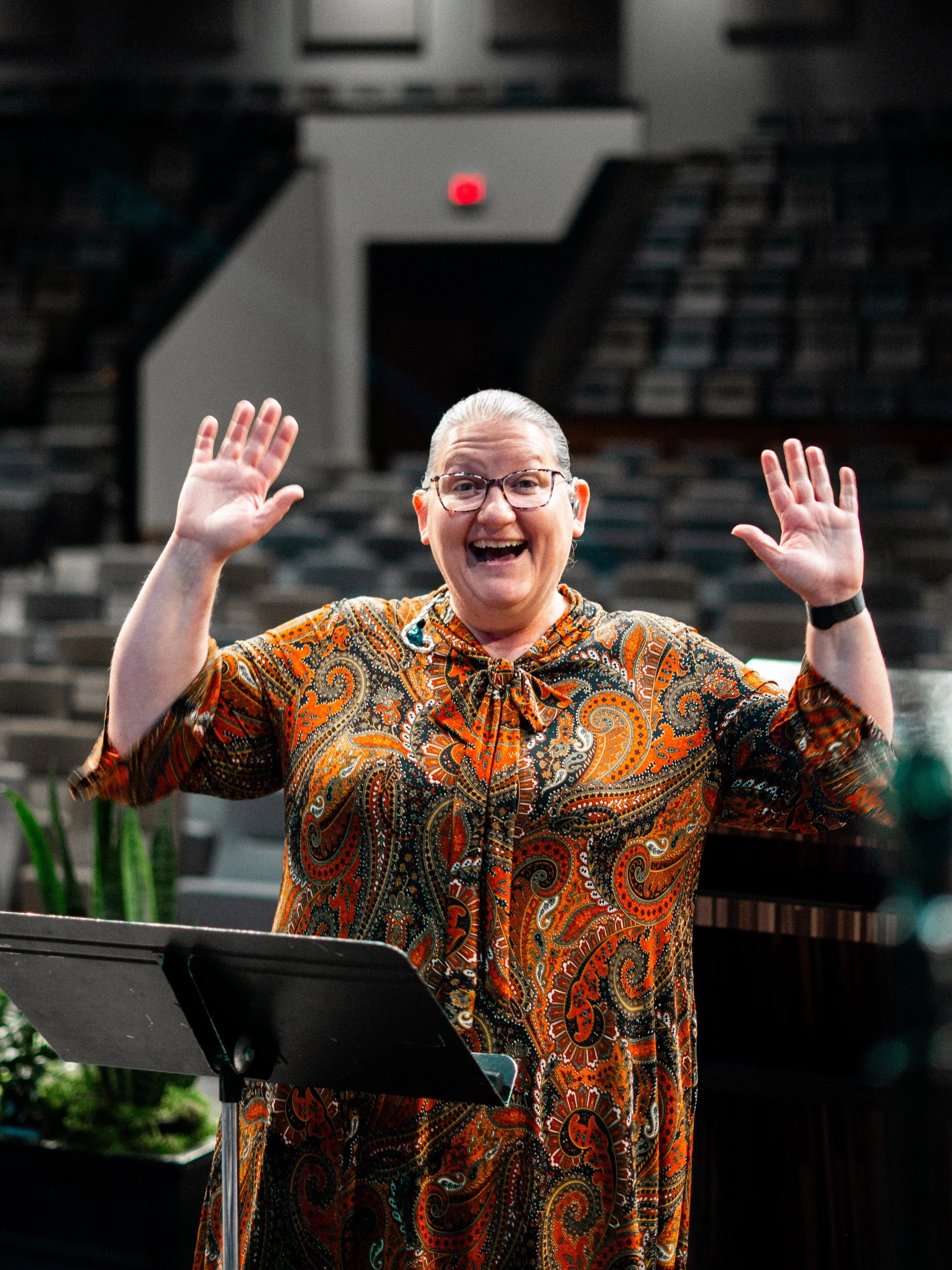 &ldquo;Raise your hand if you&rsquo;re excited for breakfast &amp; coffee at TPC Perks!&rdquo;🙌

&ldquo;Raise your hand if you&rsquo;re excited to see what God&rsquo;s gonna do at TPC today!&rdquo;🙌

 &ldquo;Raise your hand if you&rsquo;re ready to