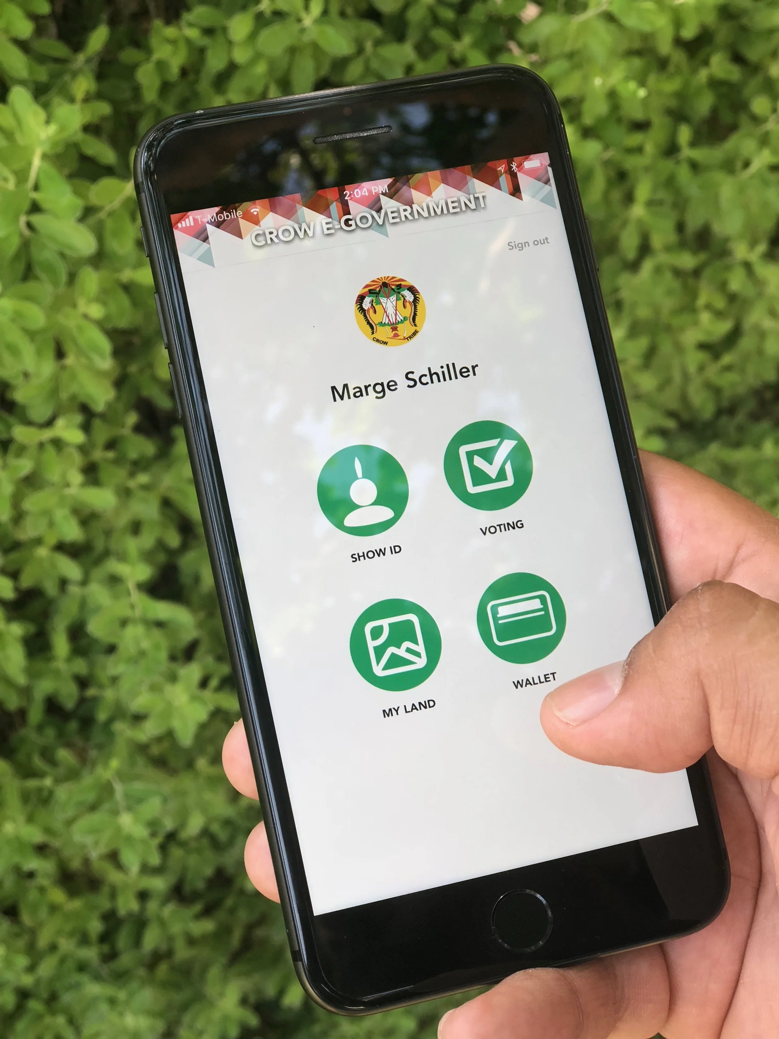 He3Labs demos blockchain-based e-government solution. Photo: Universal Tribal Partners