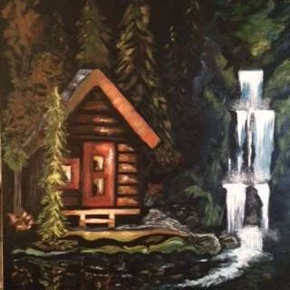 Cabin in the Woods with Cinnamon cooney