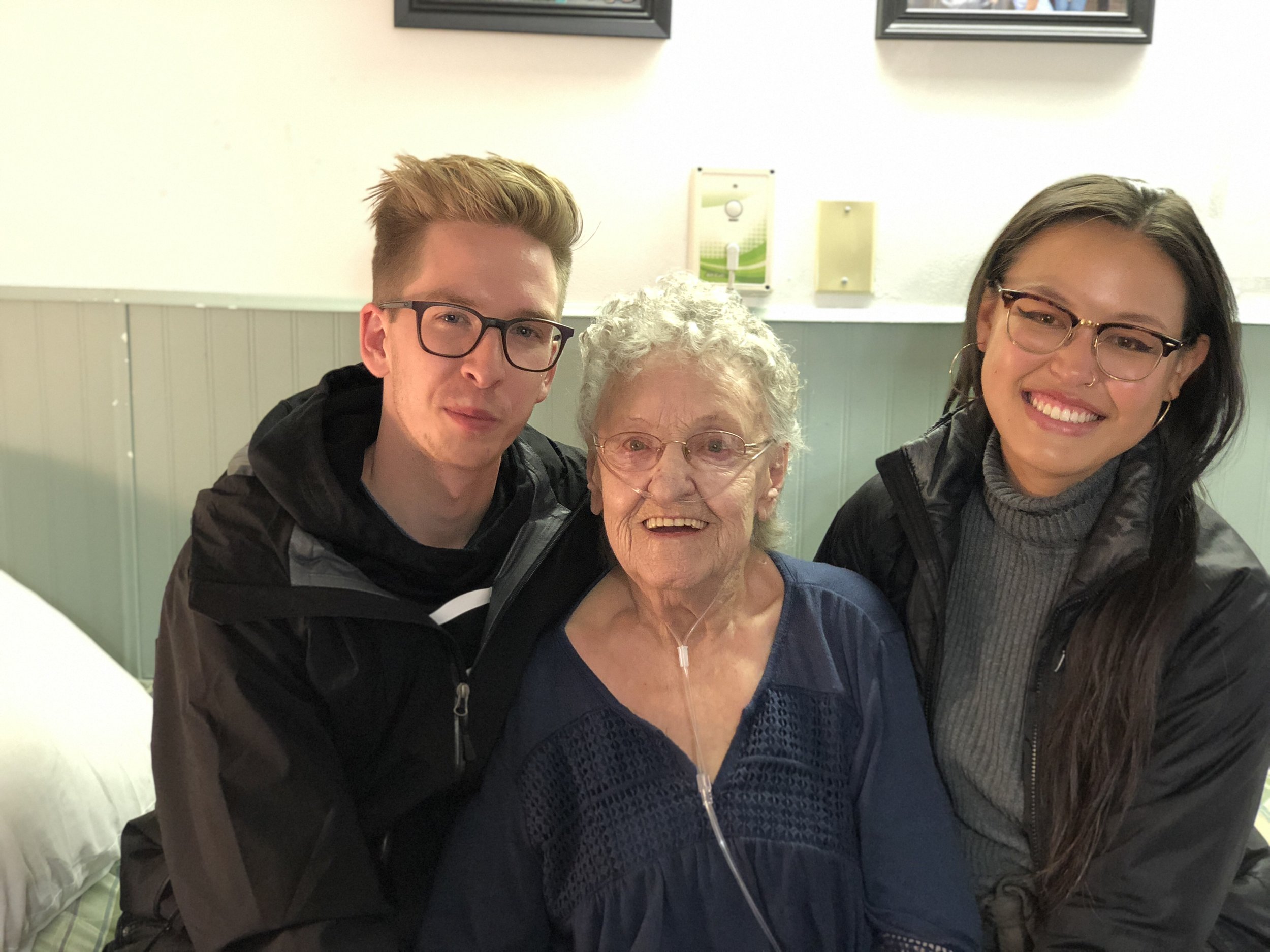 Jazmine and Grandma - two anchors in my life