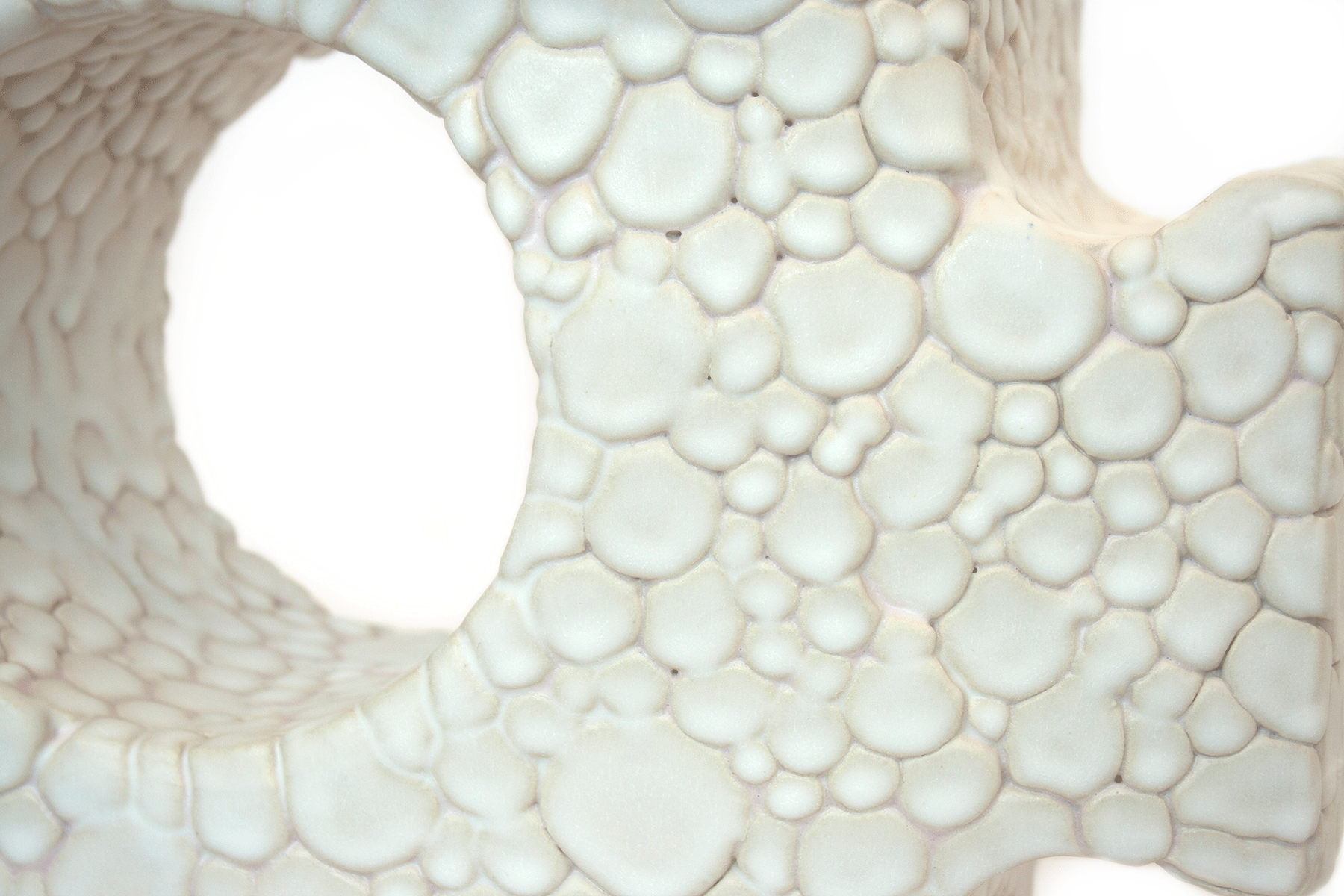Tessellation. Glazed Ceramic. 16''x16''x9''. 2018