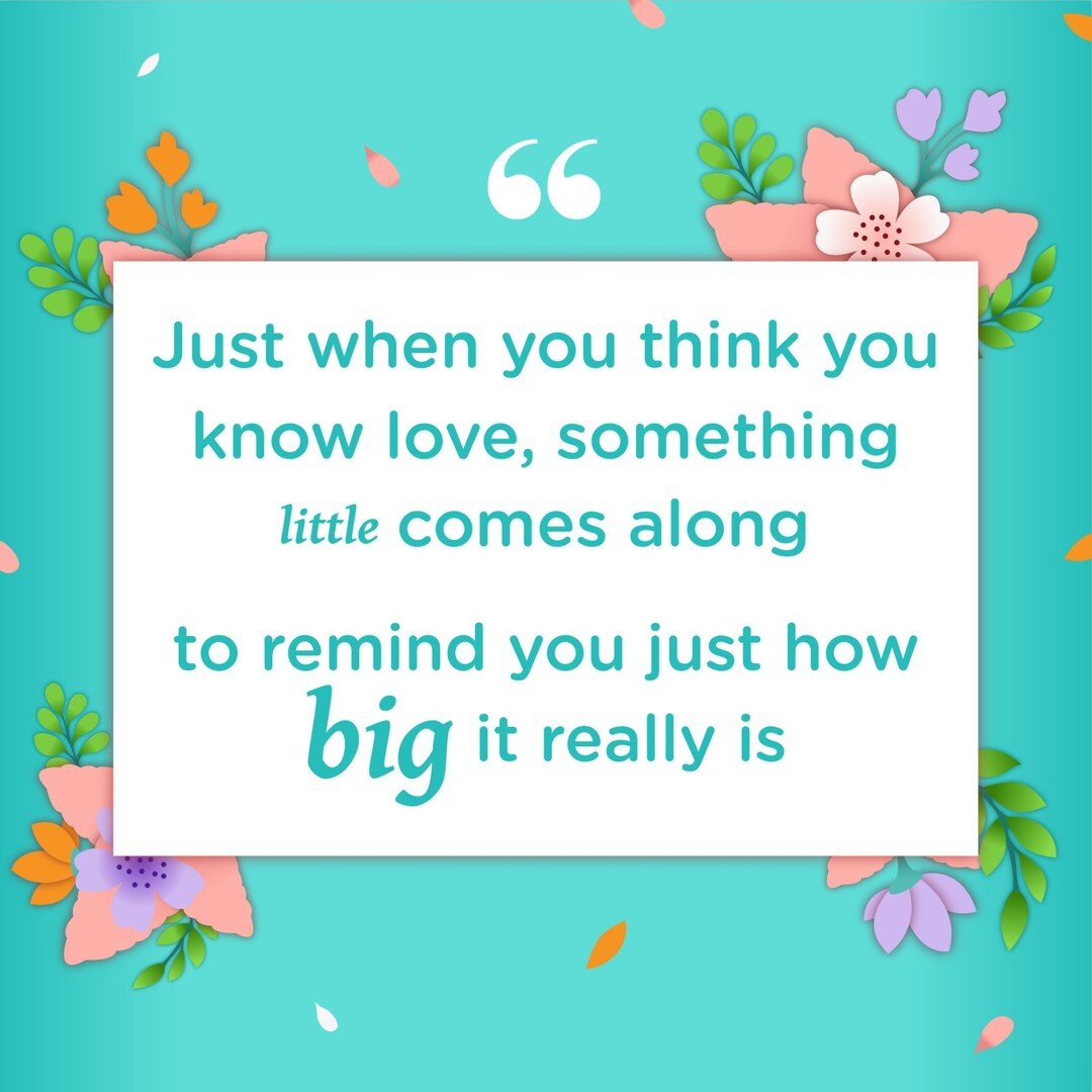 Just when you think you know love, something little comes along to remind you just how big it really is. And so the amazing adventure begins! 

#OrangeAndPeachPH