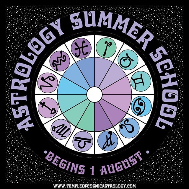 🌈 ASTROLOGY SUMMER SCHOOL 🌈⁣⁣⁣
⁣⁣⁣
I am SO thrilled to present this brand new online course to you, I have been working for months on this summer school program and I'm very excited to go deep with you over the coming weeks. And what better time to