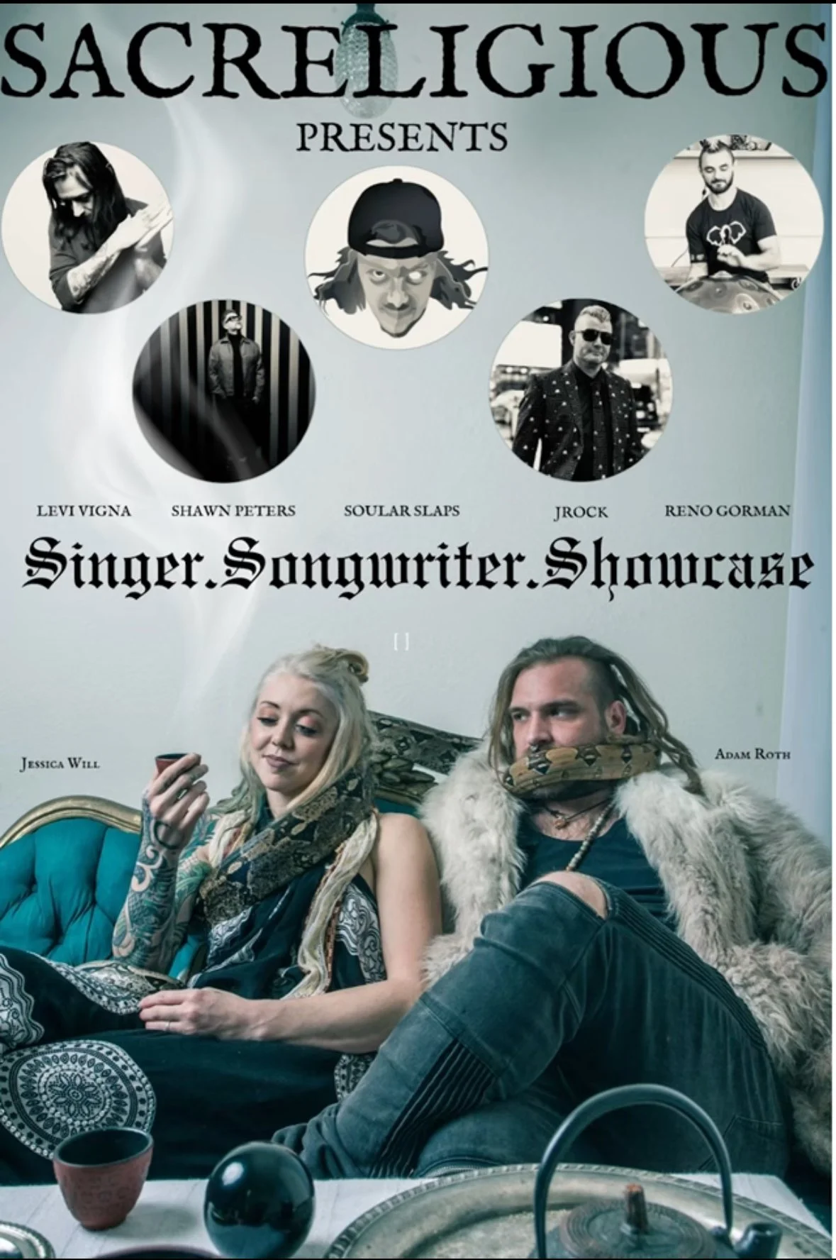 SacReligious Singer Songwriter Showcase