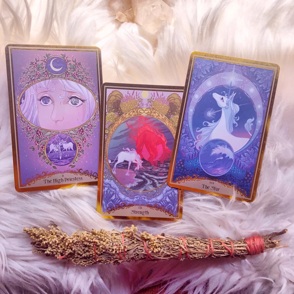The Last Unicorn Tarot Deck — Adrianne Tamar Arachne