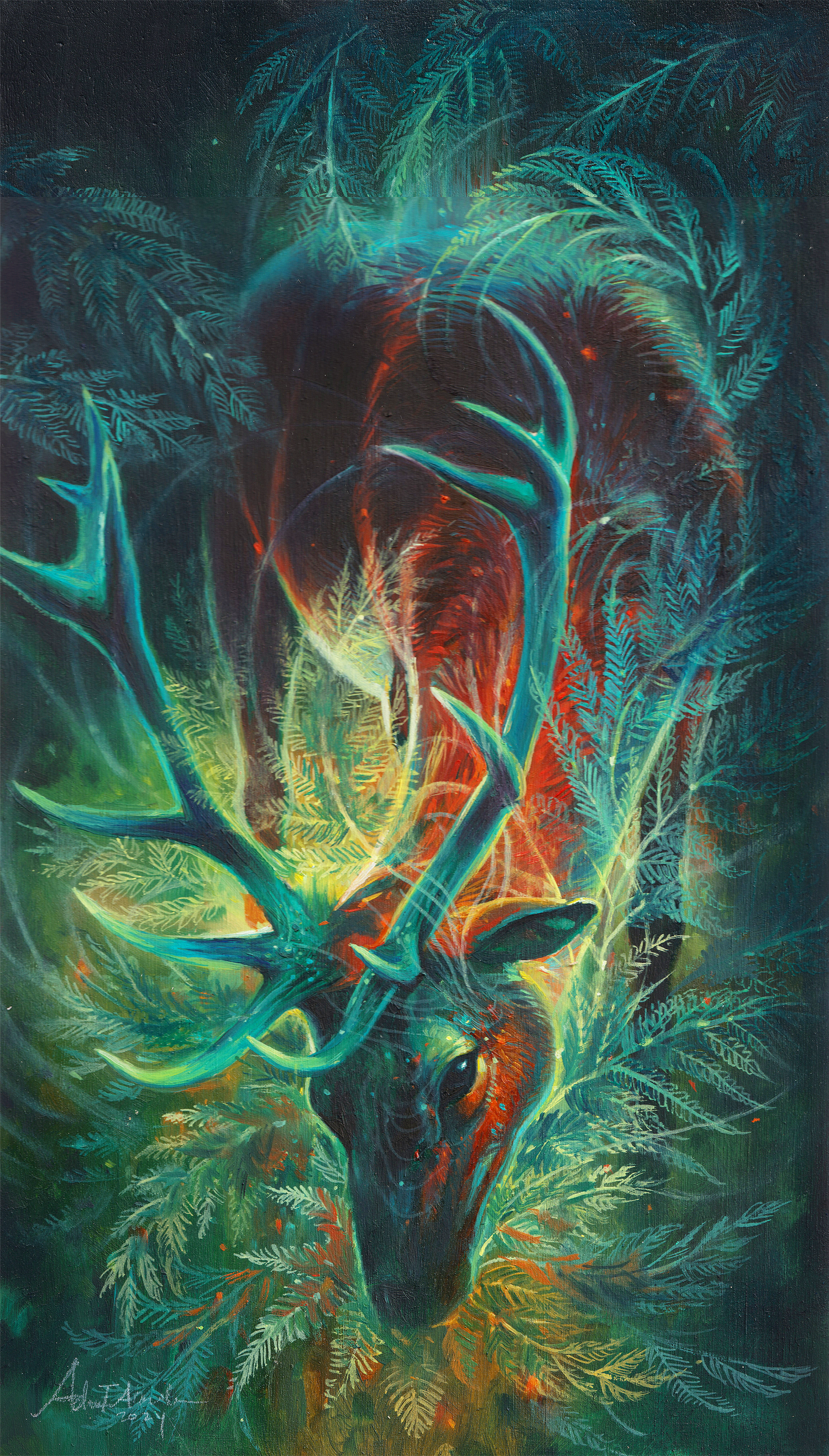 Oil Paintings — Adrianne Tamar Arachne