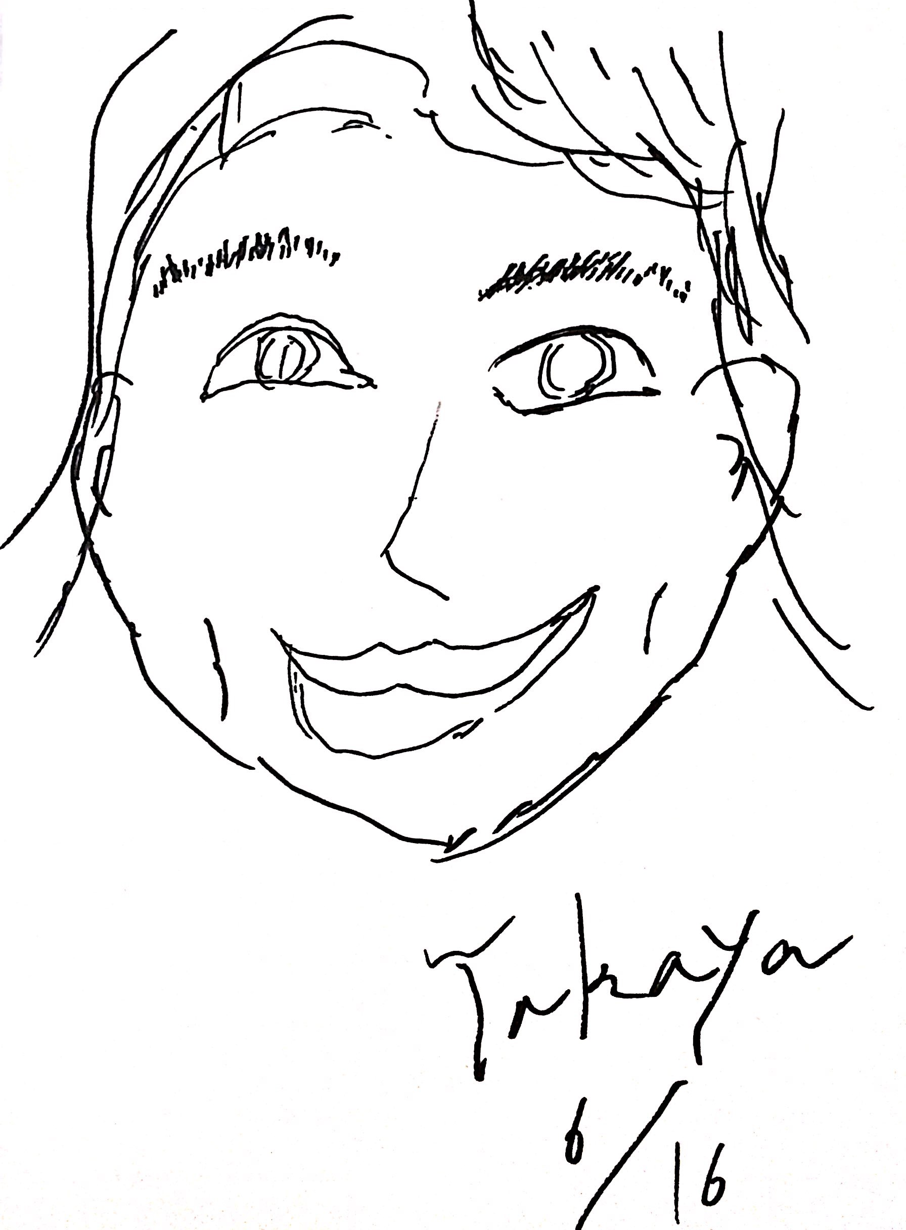 Having started the experiment in London in October 2016, I have since then conducted the experiment in Tokyo, Osaka, New York and Helsinki, interacting with over 100 strangers across three continents and capturing over 30 self-portraits drawn by the people I’ve met so far.