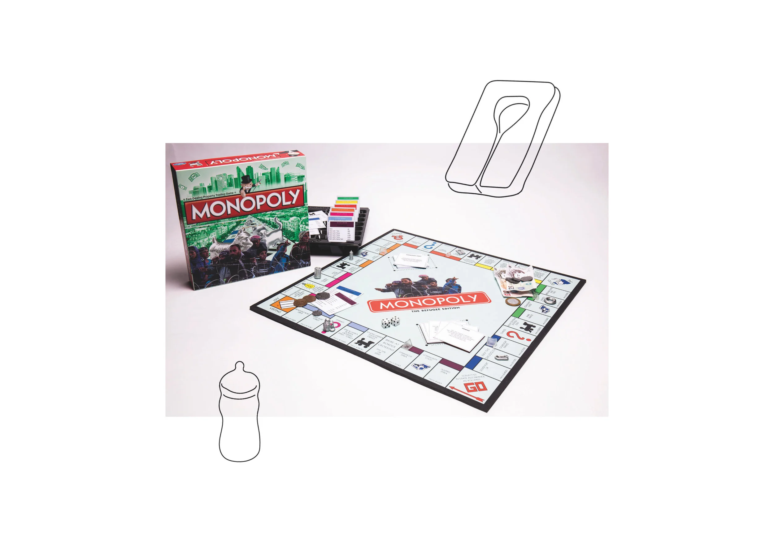 monopoly: the refugee edition (2016-17)