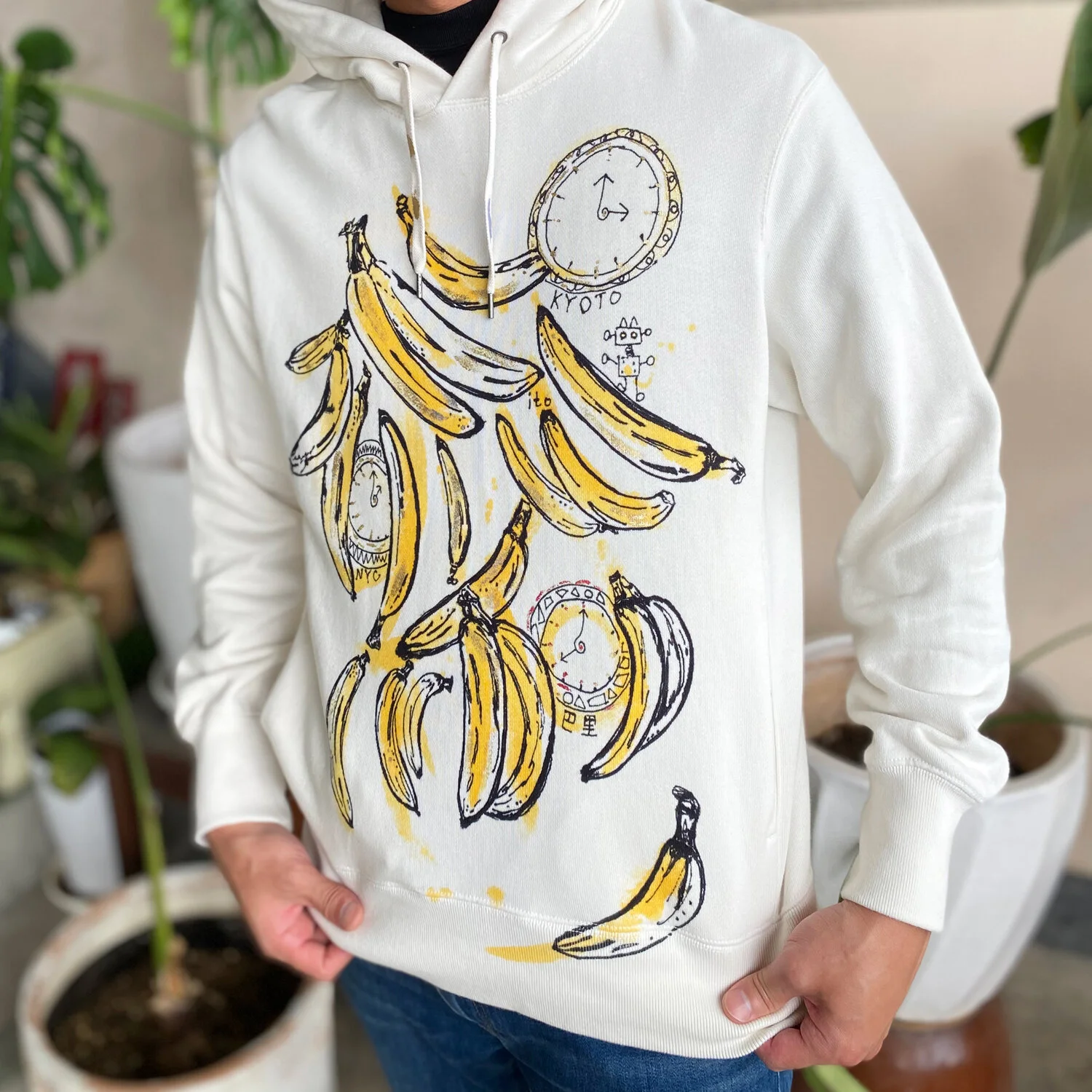 japanese banana hoodie