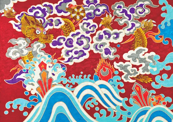 THE JAPANESE DRAGON MYTHS LEGENDS AND SYMBOLISM Japanese Kimono Aloha Shirts Pagong Kyoto 
