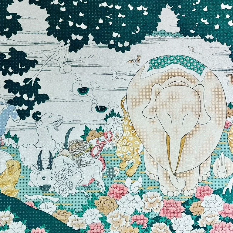 Jakuchu Ito (1716 to 1800) was raised in the Nishiki area of Kyoto during the &ldquo;golden age of art&rdquo; of the Edo era, before Japan opened its doors to the outside world.

Jakuchu was self-taught, and passionate about painting from childhood. 