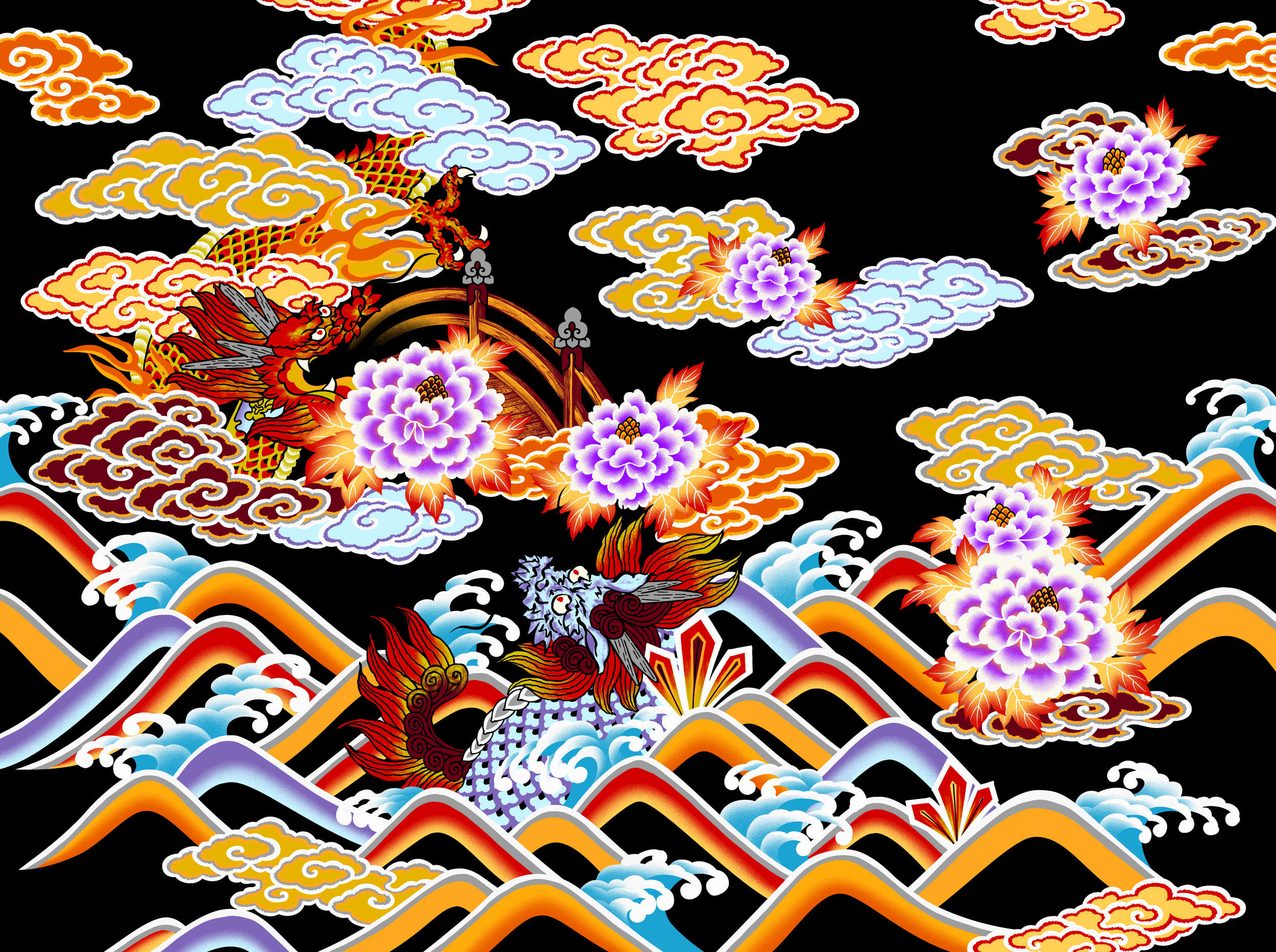 Dragon and Kirin