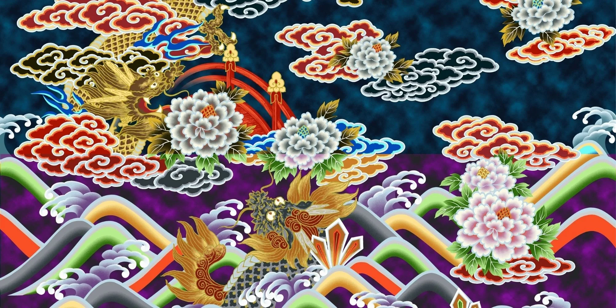 New Pattern : Dragon and Kirin