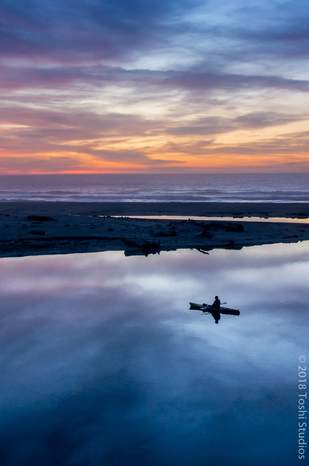 Sunset in San Gregorio area