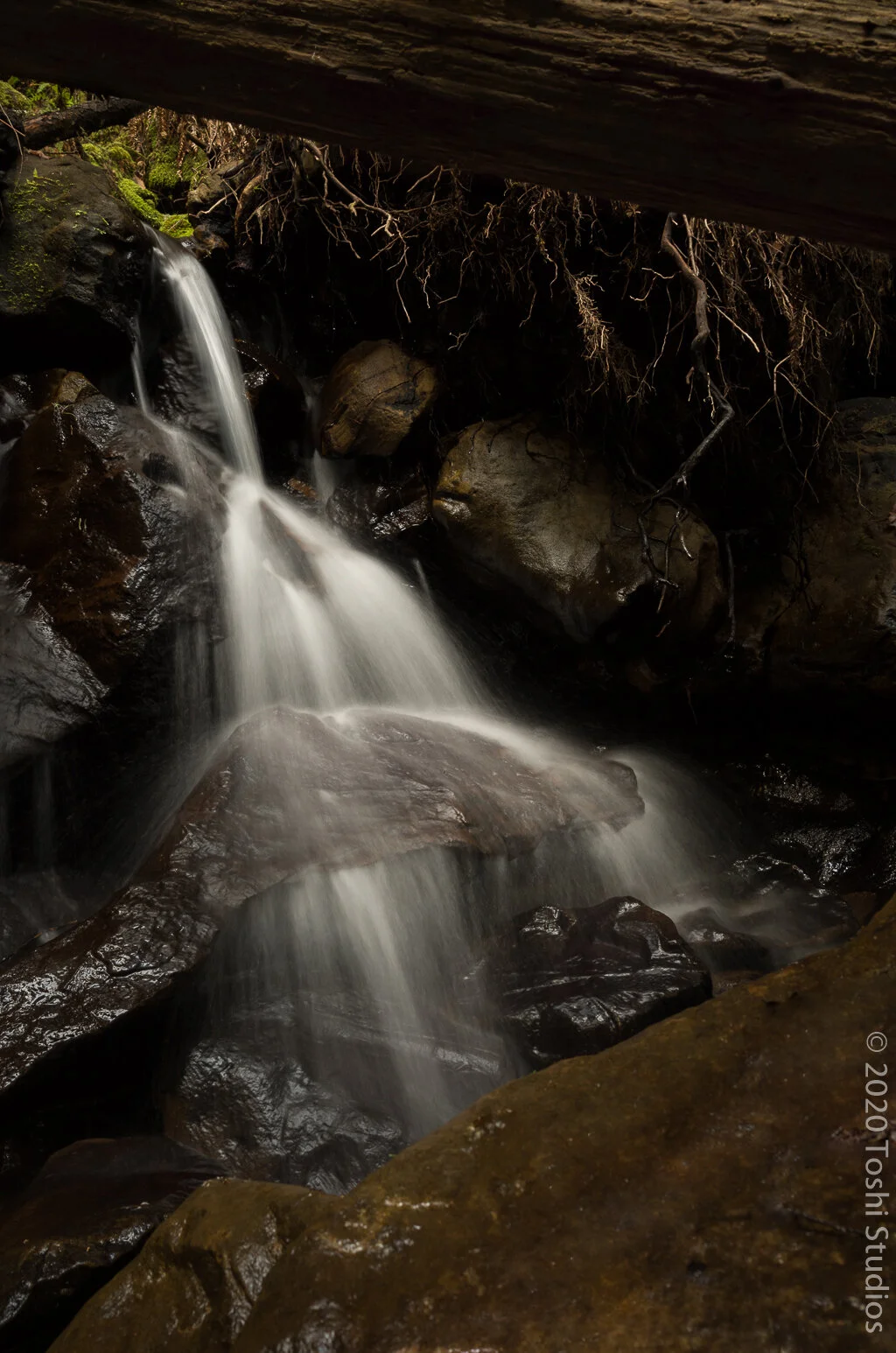 Waterfall at Gazos Creek