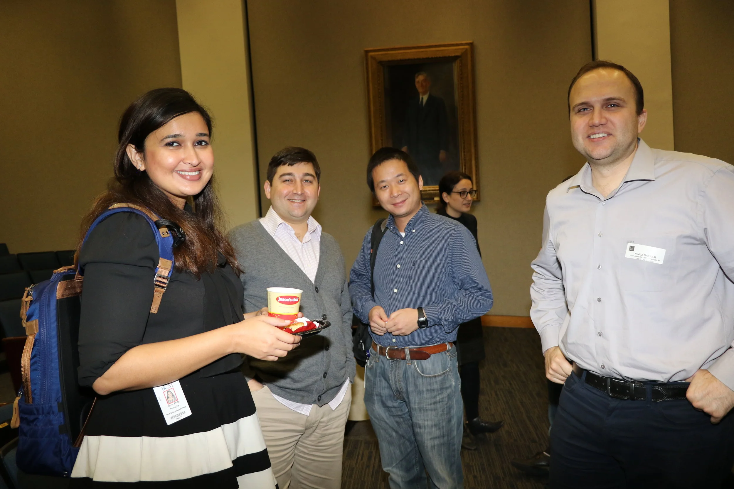  (Left to Right) Jaya Punetha, Ender Karaca, Renqian Du, Yavuz Bayram 