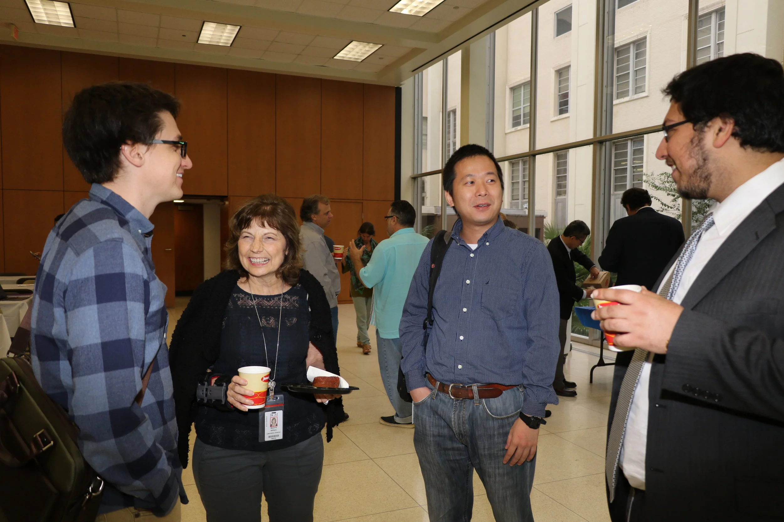  (Left to Right) Janson White, Margie Withers, Renqian Du, Angad Jolly 