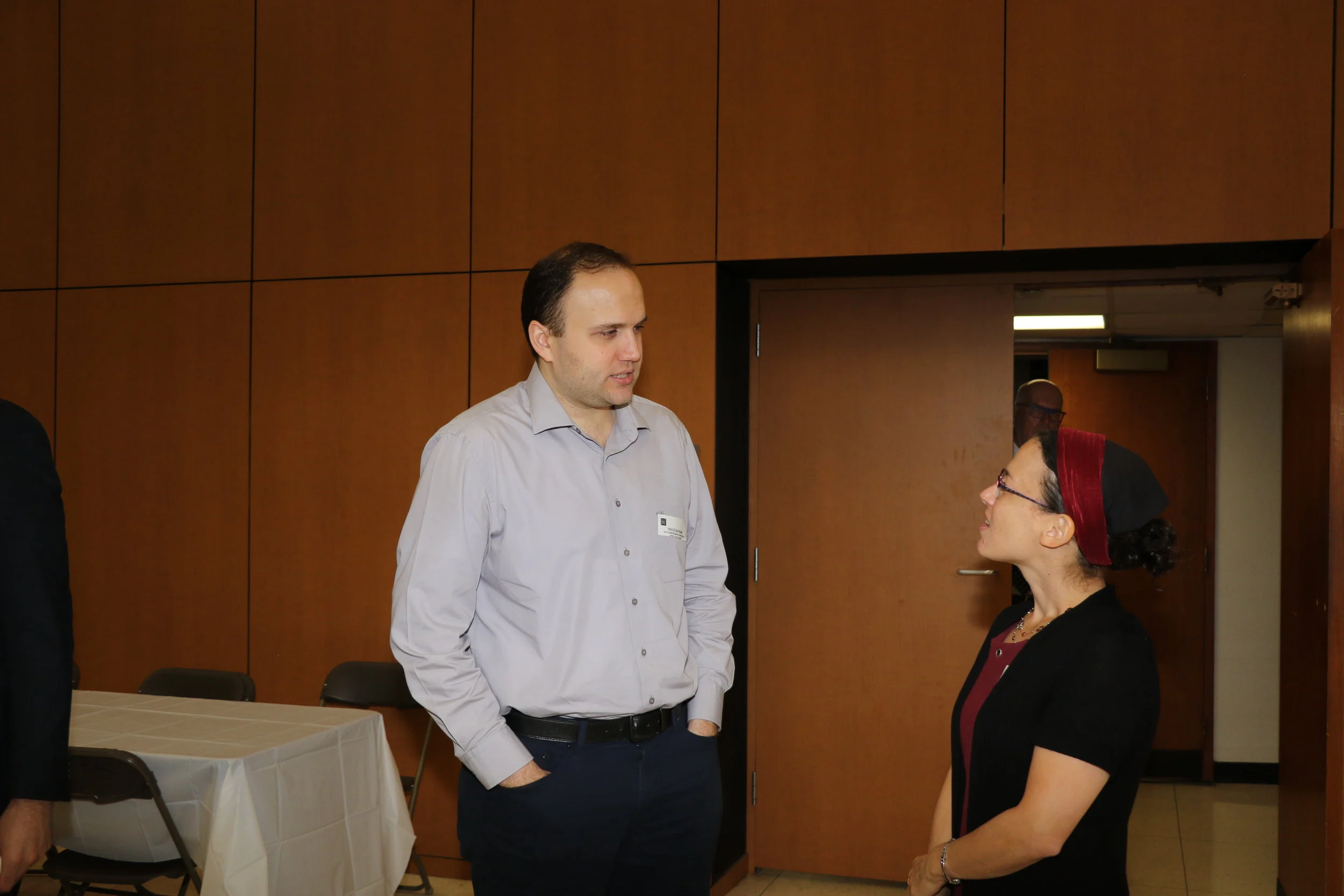  (Left to Right) Yavuz Bayram and Tamar Harel 
