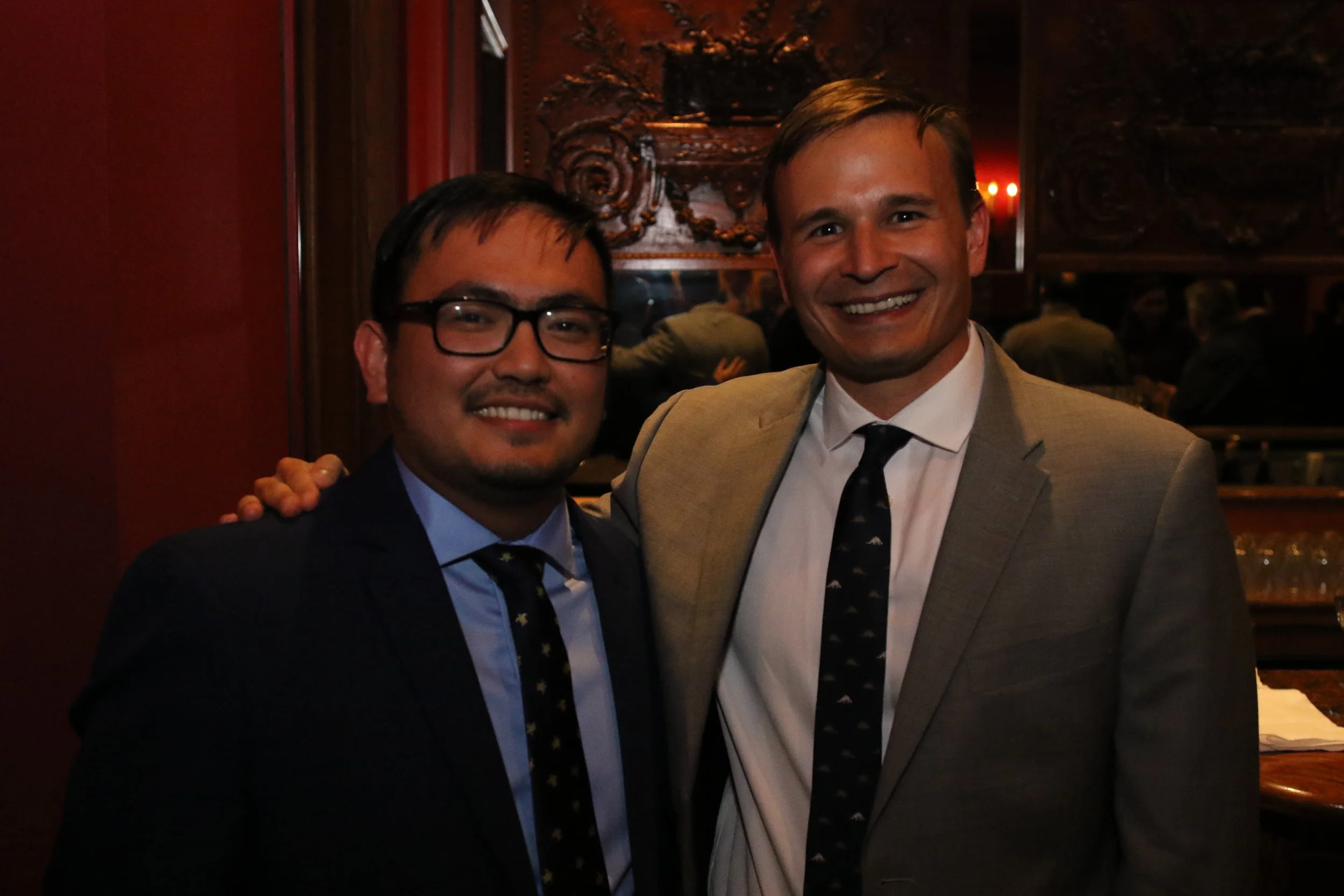  (Left to Right) Jawid Fatih and Christopher Grochowski 