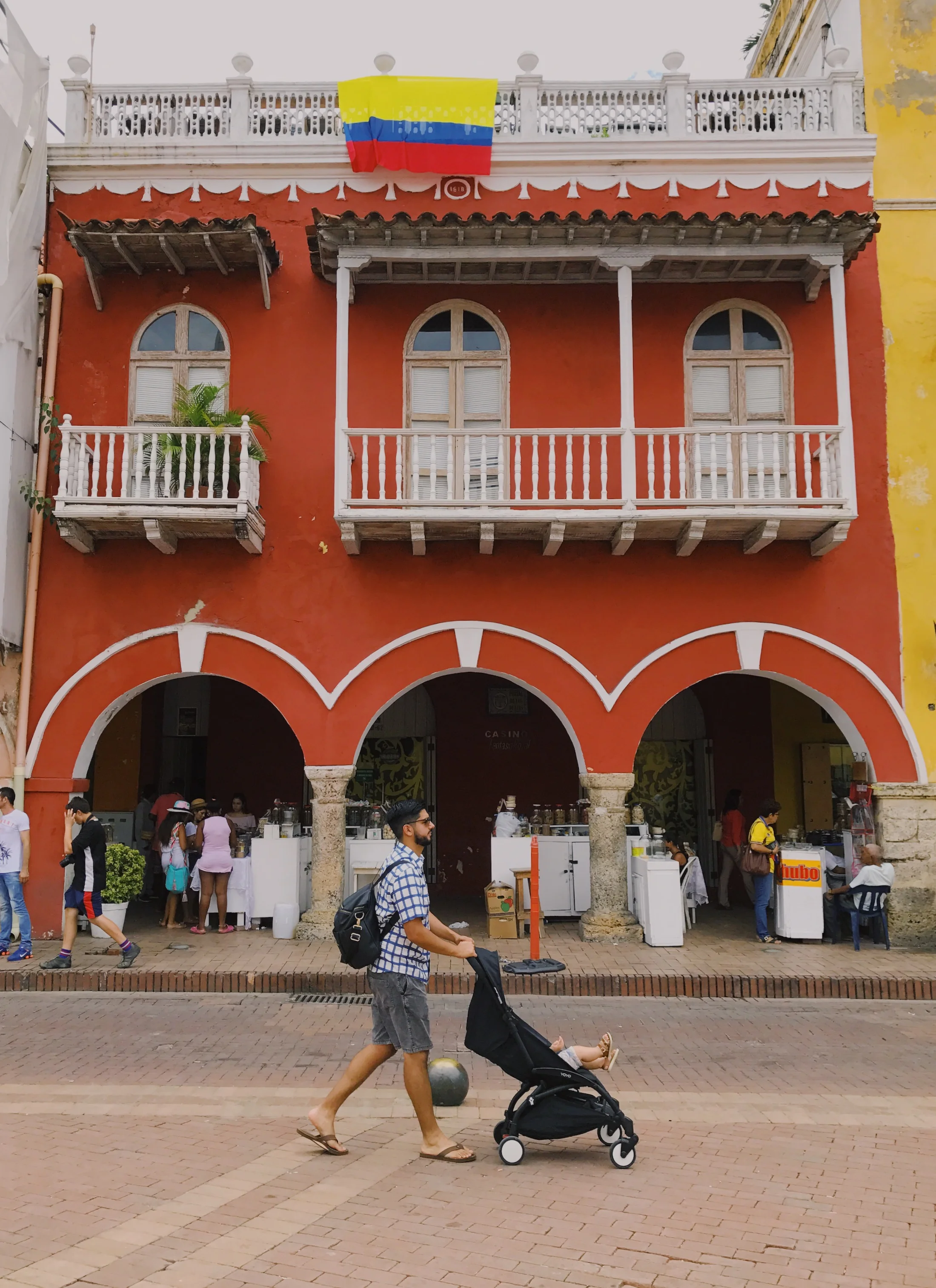  When researching short trips, Canada and Mexico seemed to be the go to places from LAX. After a little more research we found that Cartagena, Colombia had a beautiful old city and beaches nearby. The two hour time difference was perfect for not disr