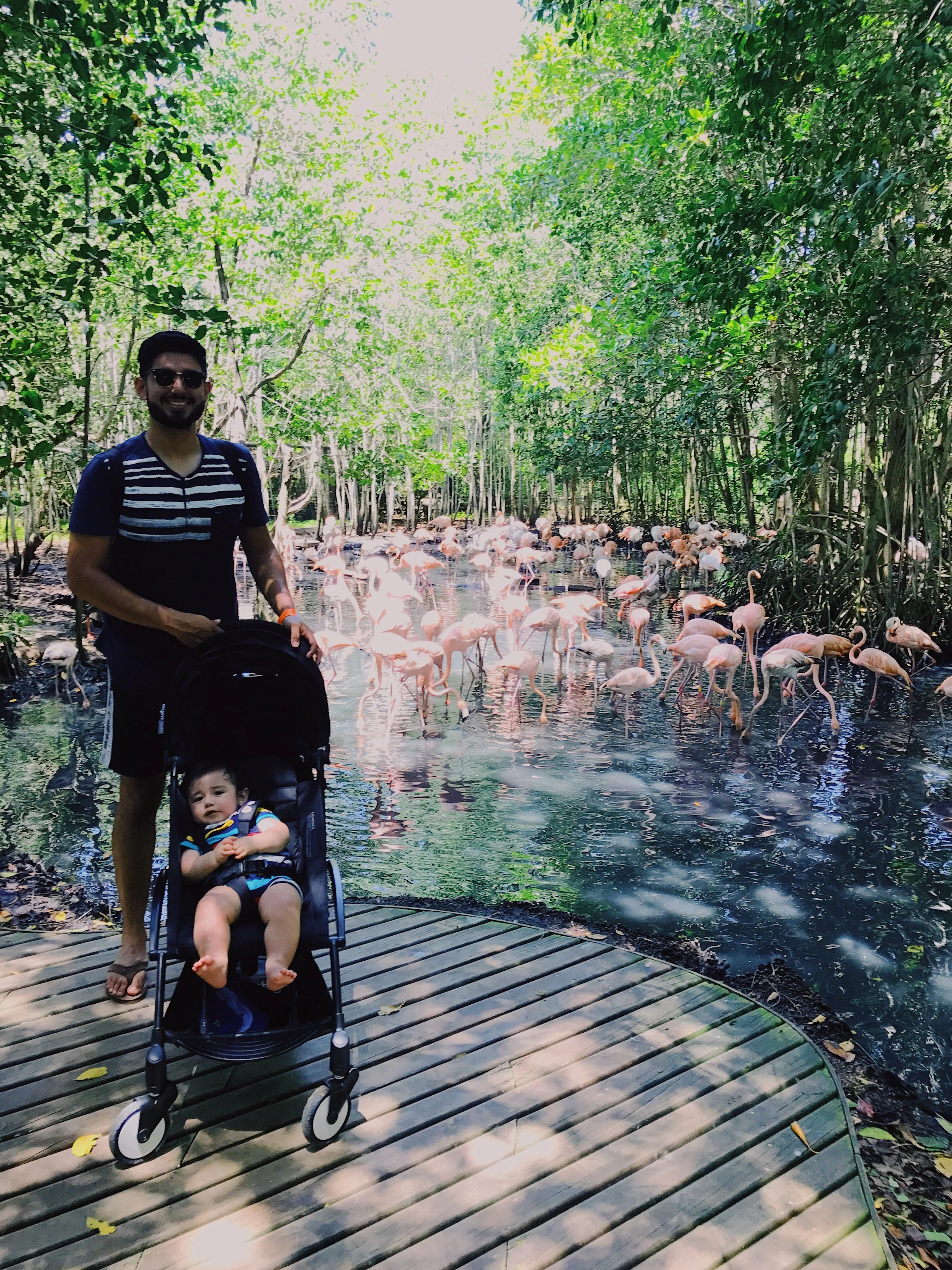  Charlie and I at the bird sanctuary after that gnarly motorcycle ride.&nbsp; 