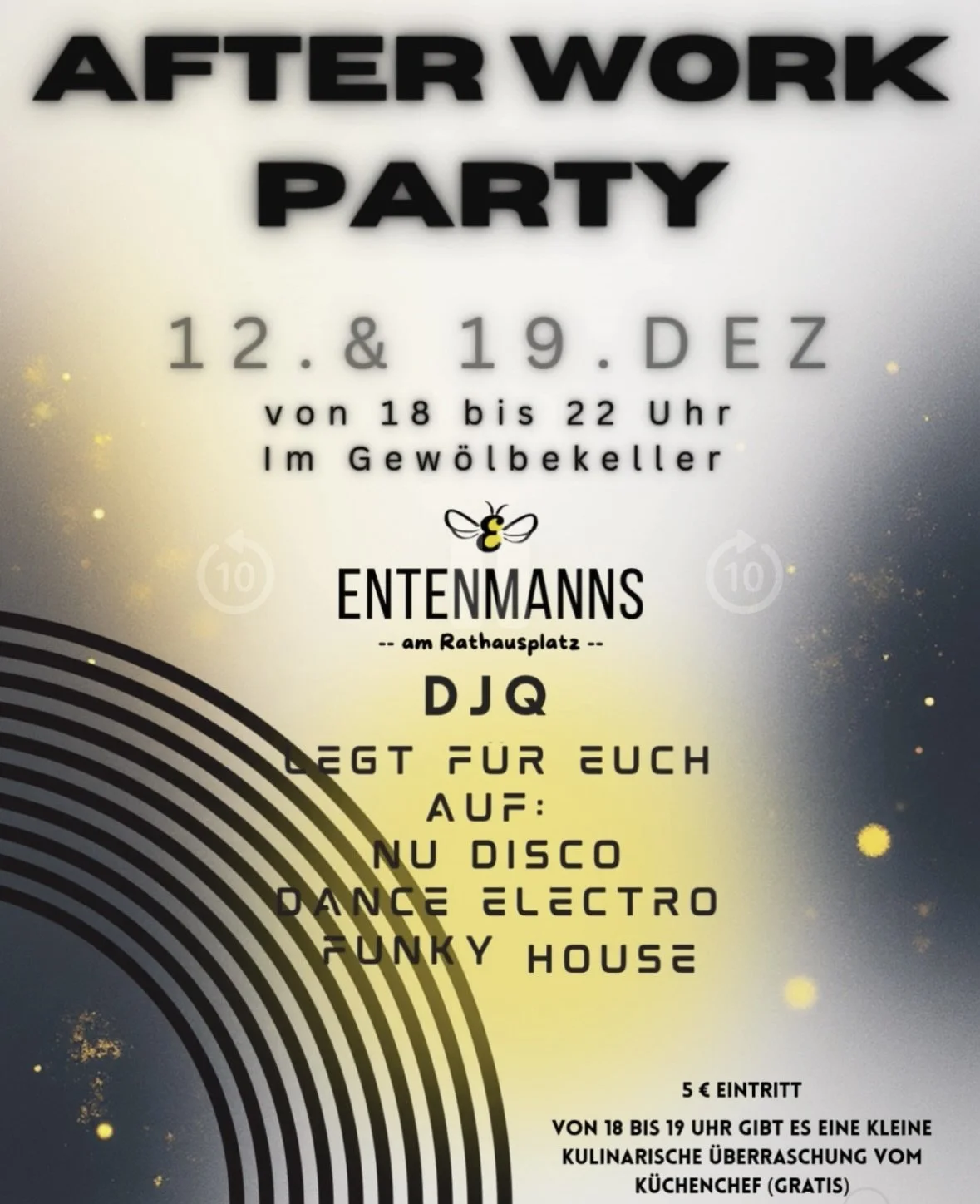 DJQ legt für Euch auf! After Work Party!