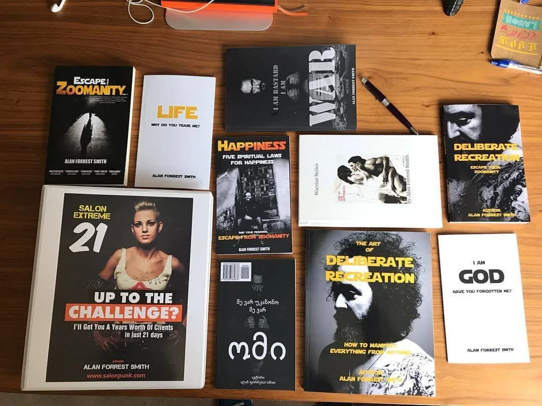 JUST SOME OF THE BOOKS WRITTEN AND PUBLISHED BY Alan Forrest Smith