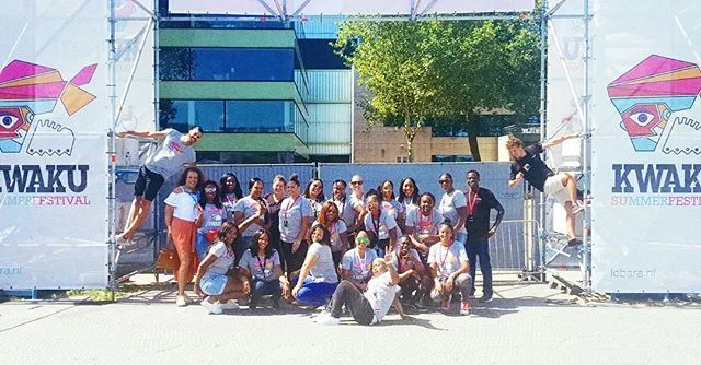 Vandaag is het de laatste dag van @kwakufestival 2018! Het team van Buro Just March en Kwaku hebben 4 weken kei hard gewerkt om weer een fantastisch festival neer te zetten!