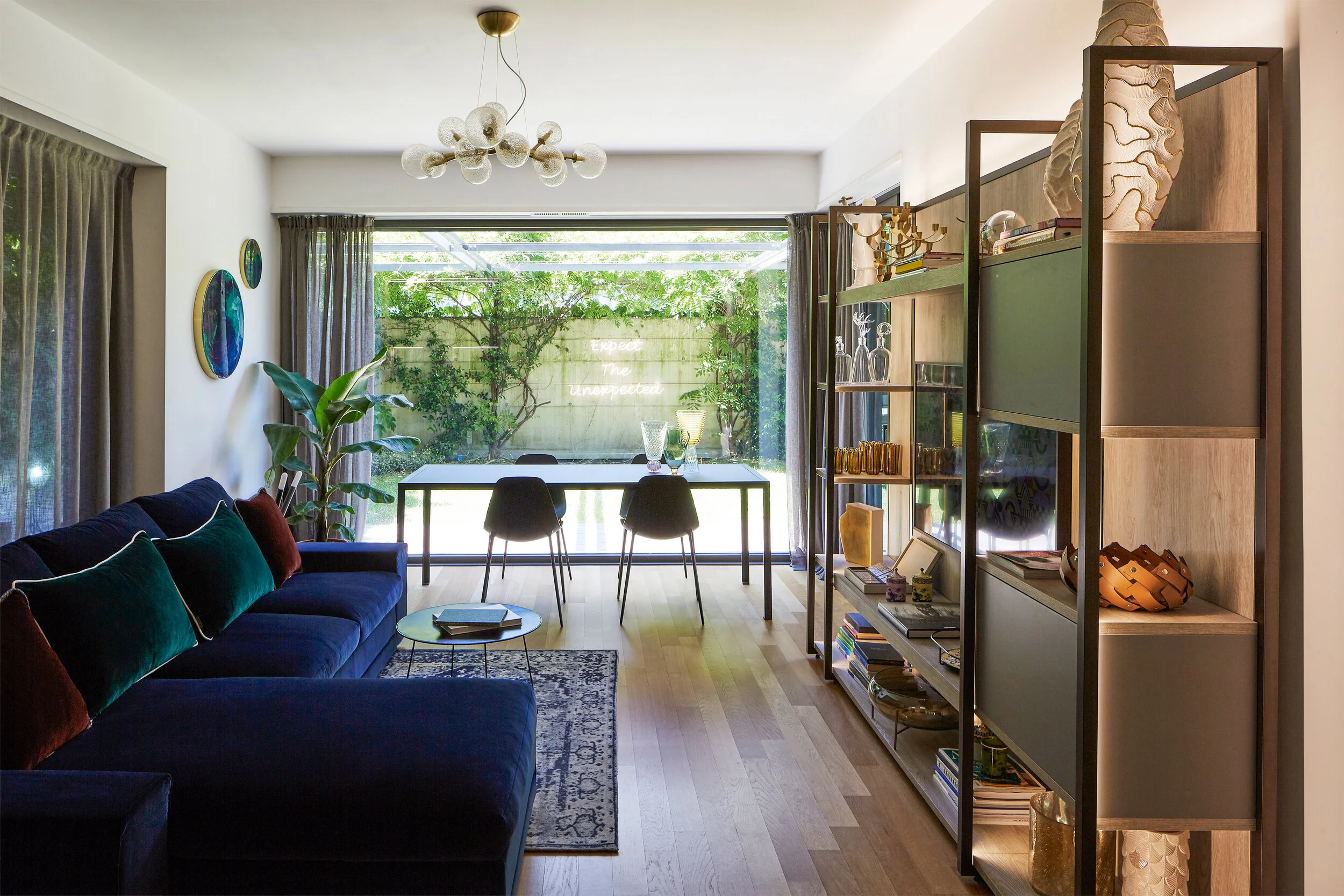 Interior shot of Marco Credendino's home