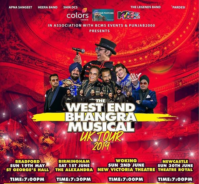 Catch us performing at the West End Bhangra Musical Tour 2019! @westendbhangramusical

This is sure to be such an amazing event showcasing legendary artists in a completely different way!

We will be performing alongside @shindcs @heera_band @apnaksb