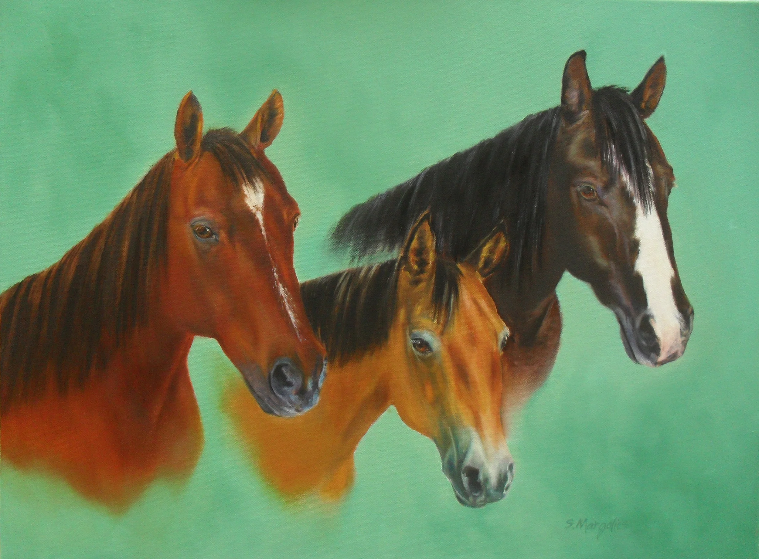 Three Horses