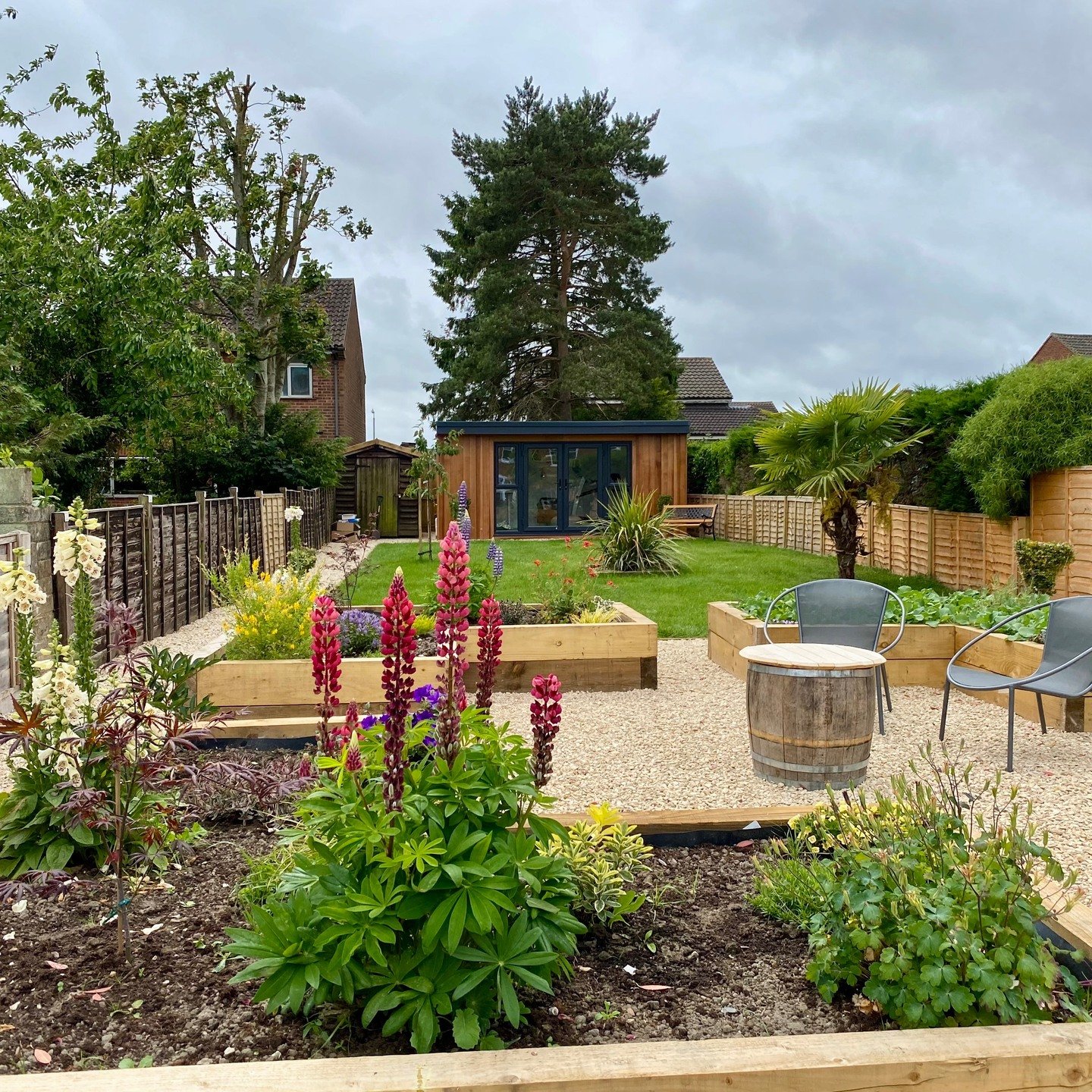 5m x 3m Western Red Cedar #gardenroom #gardengym #gardenoffice #gardenstudio
