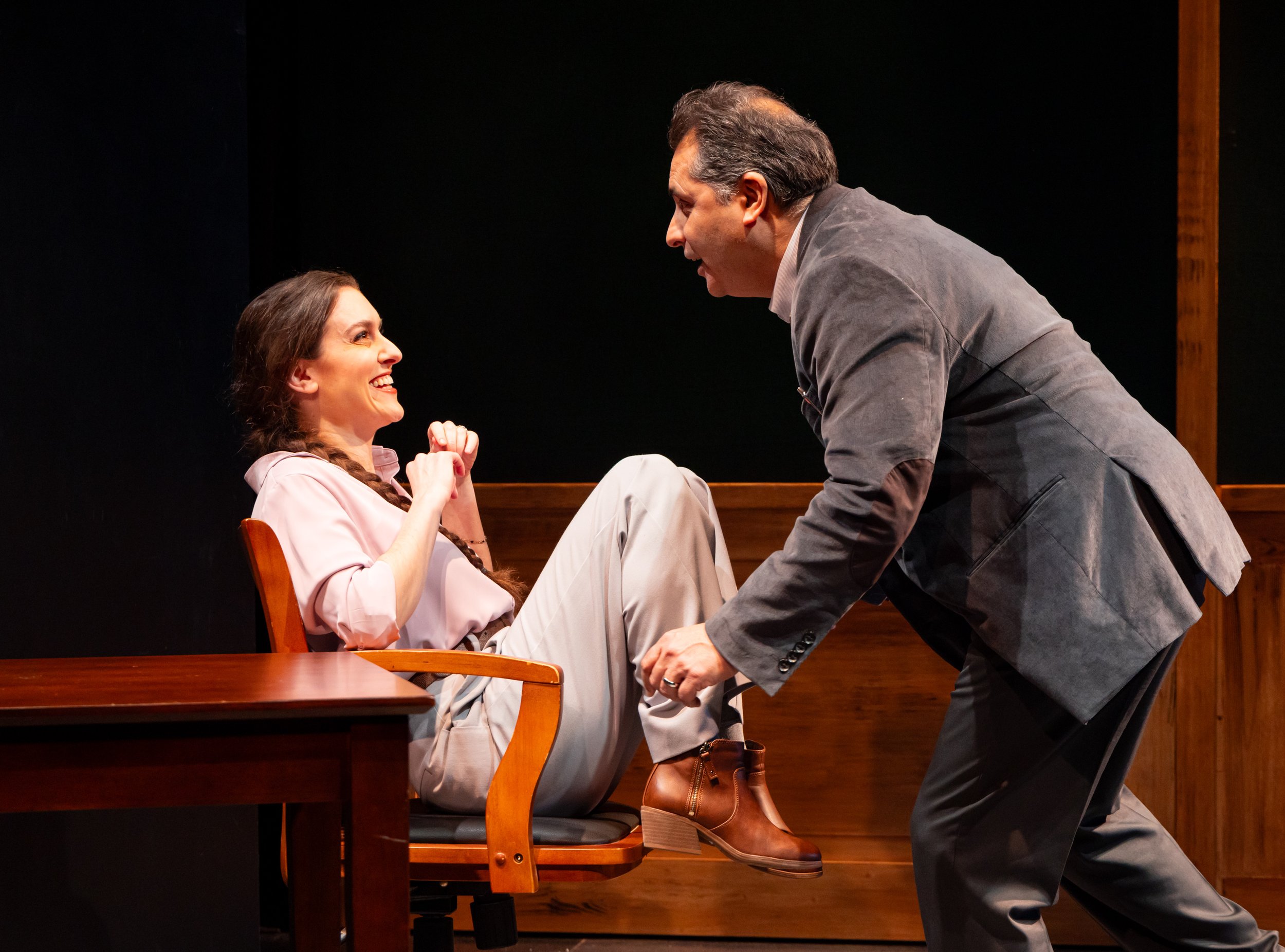 Firdous Bamji plays the lead role of Lukesh in 'This Much I Know' (Theatre J, Washington DC).