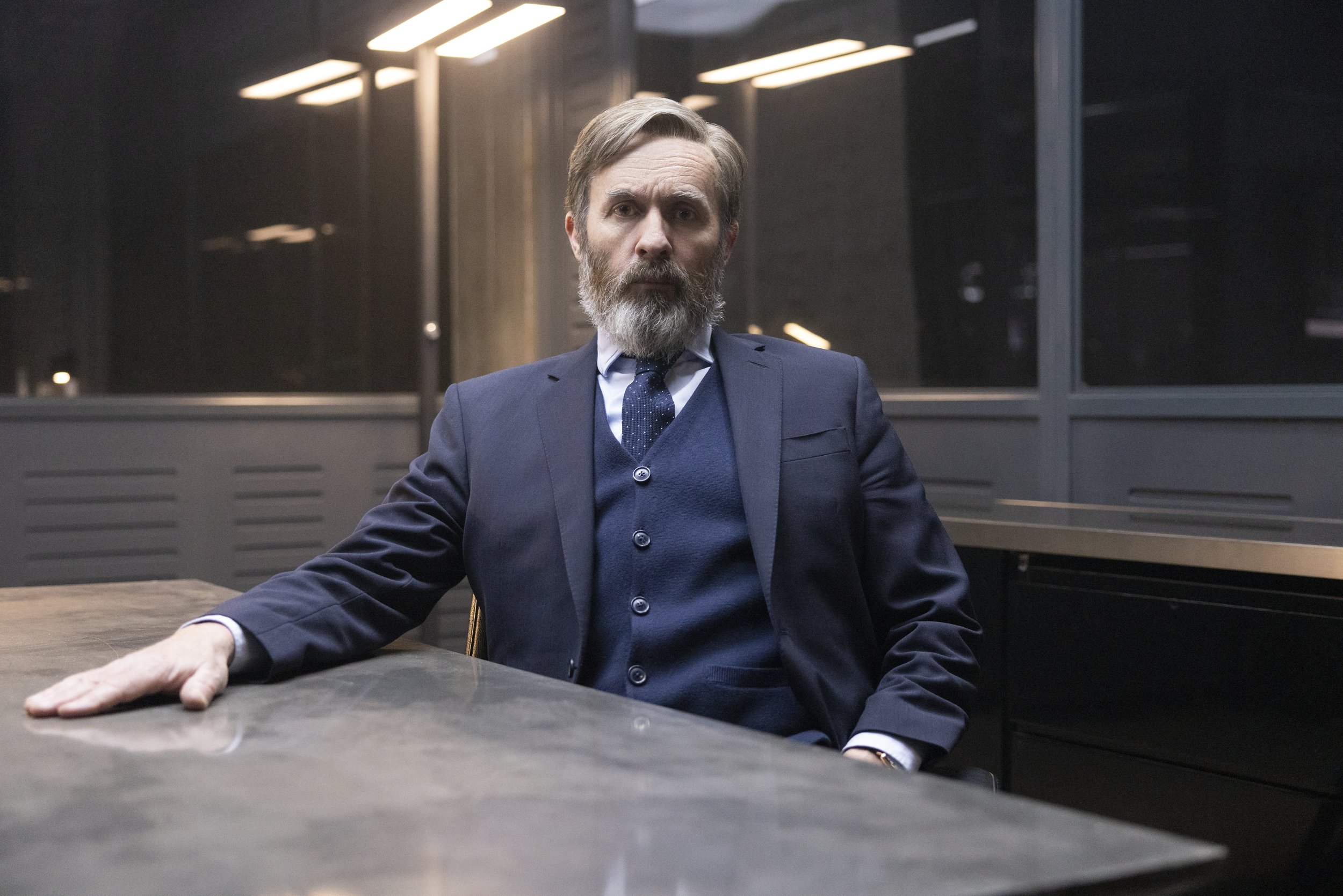Stephen Dillane stars as Alan Blunt in 'Alex Rider', Series 3 launches on Amazon Freevee on 5th April 2024. 