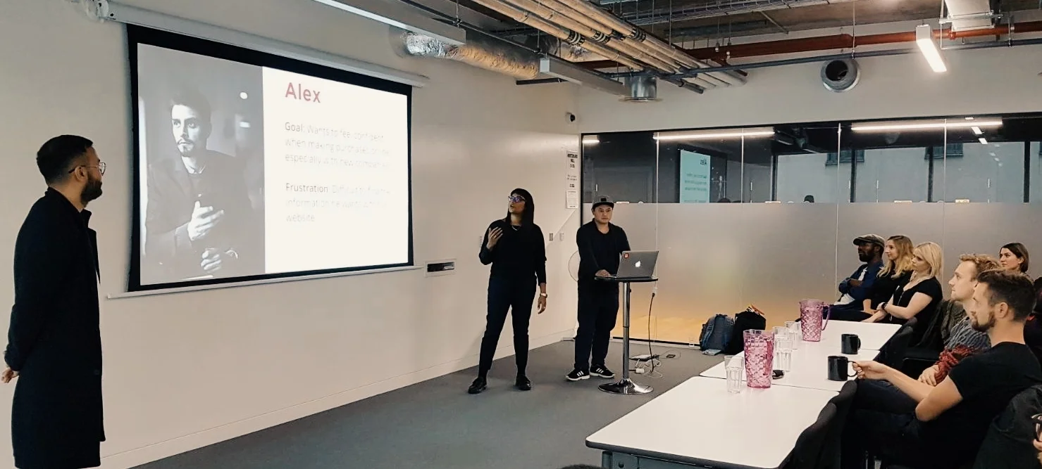 Client presentation day. 