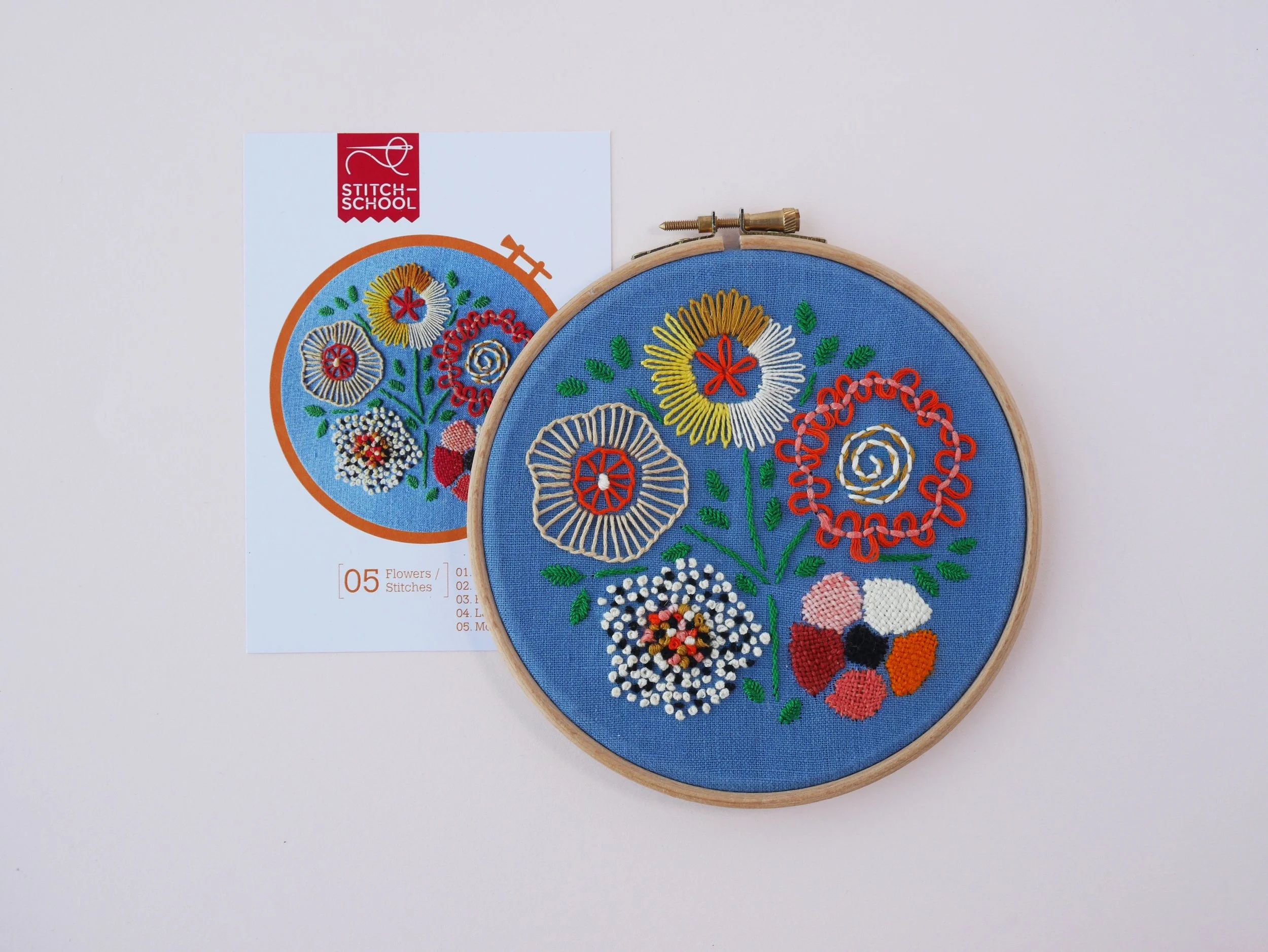 05 Flowers /Stitches