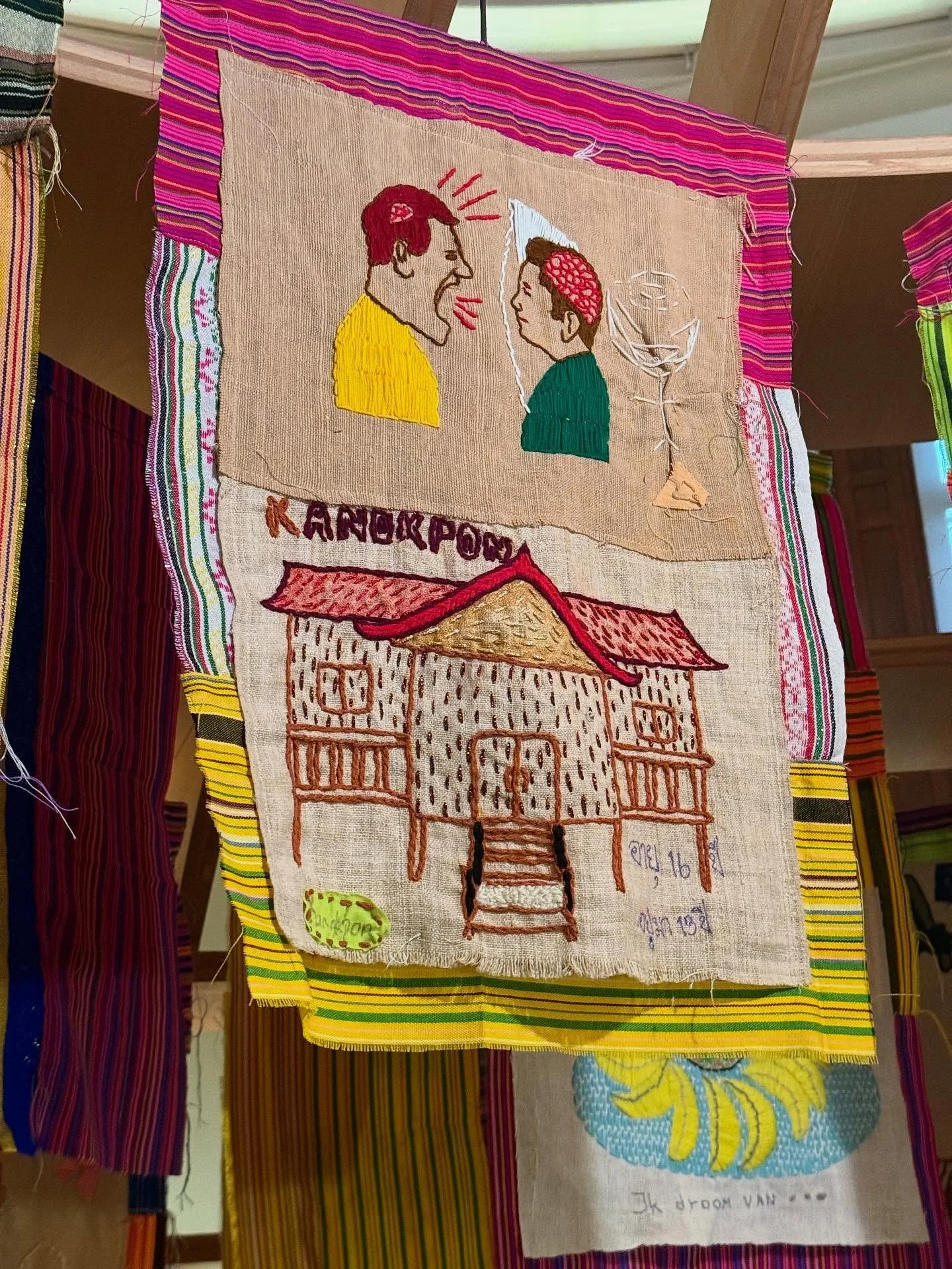 Jakkai Siributr &ndash; There&rsquo;s No Place @vamuseum 

A collaborative embroidery project exploring concepts of identity, belonging and home, inspired by the artist&rsquo;s personal attempt to reckon with the ongoing refugee crisis on the Thai-Bu