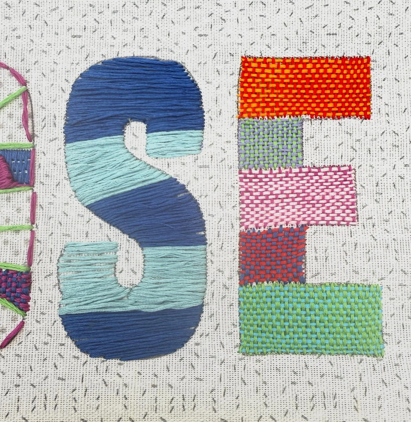 Top stitching with the &lsquo;Words of Wisdom&rsquo; letterpress project with @niceandgraphic - such a great community project bringing people together through words and the action of making together. 

#wordsofwisdom #stitchtogether #studystitch #co