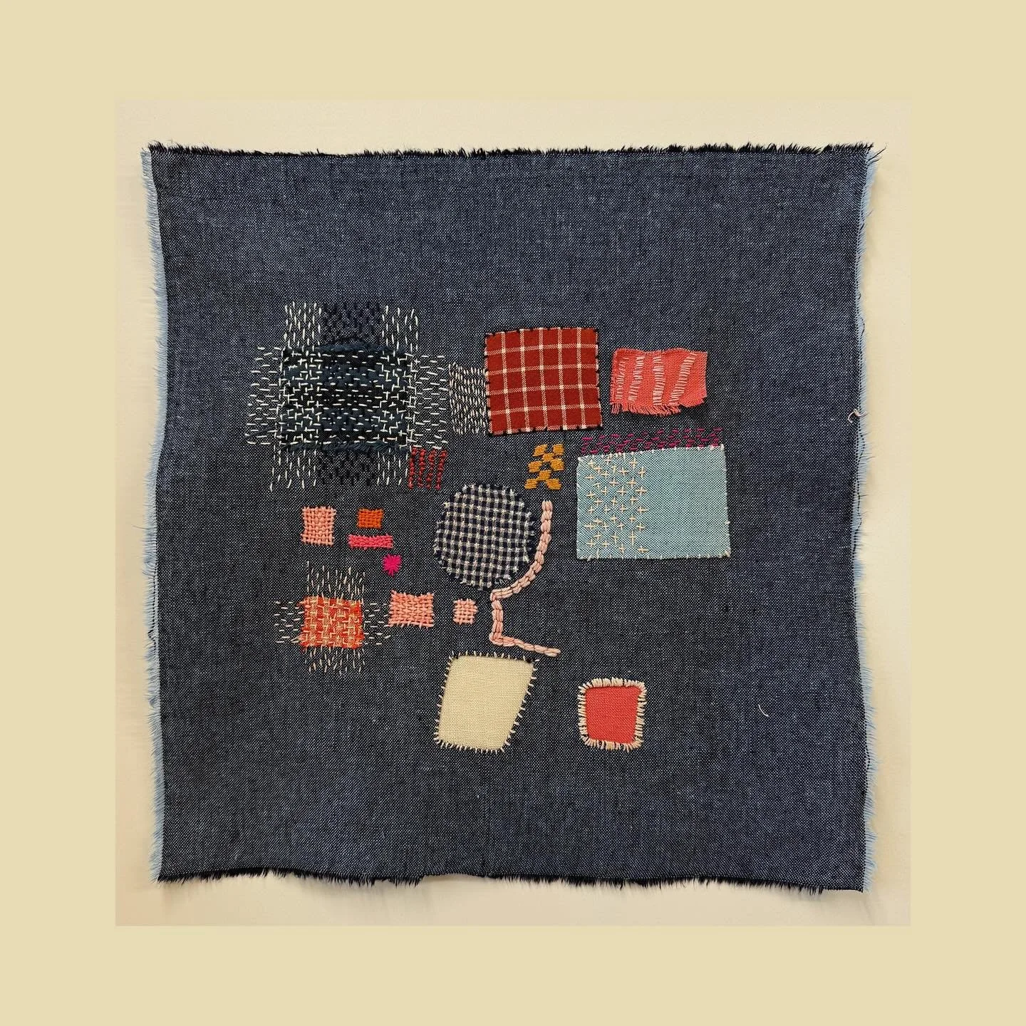 Small mending stitches #testing #mending #repair #smallstitches #sketch