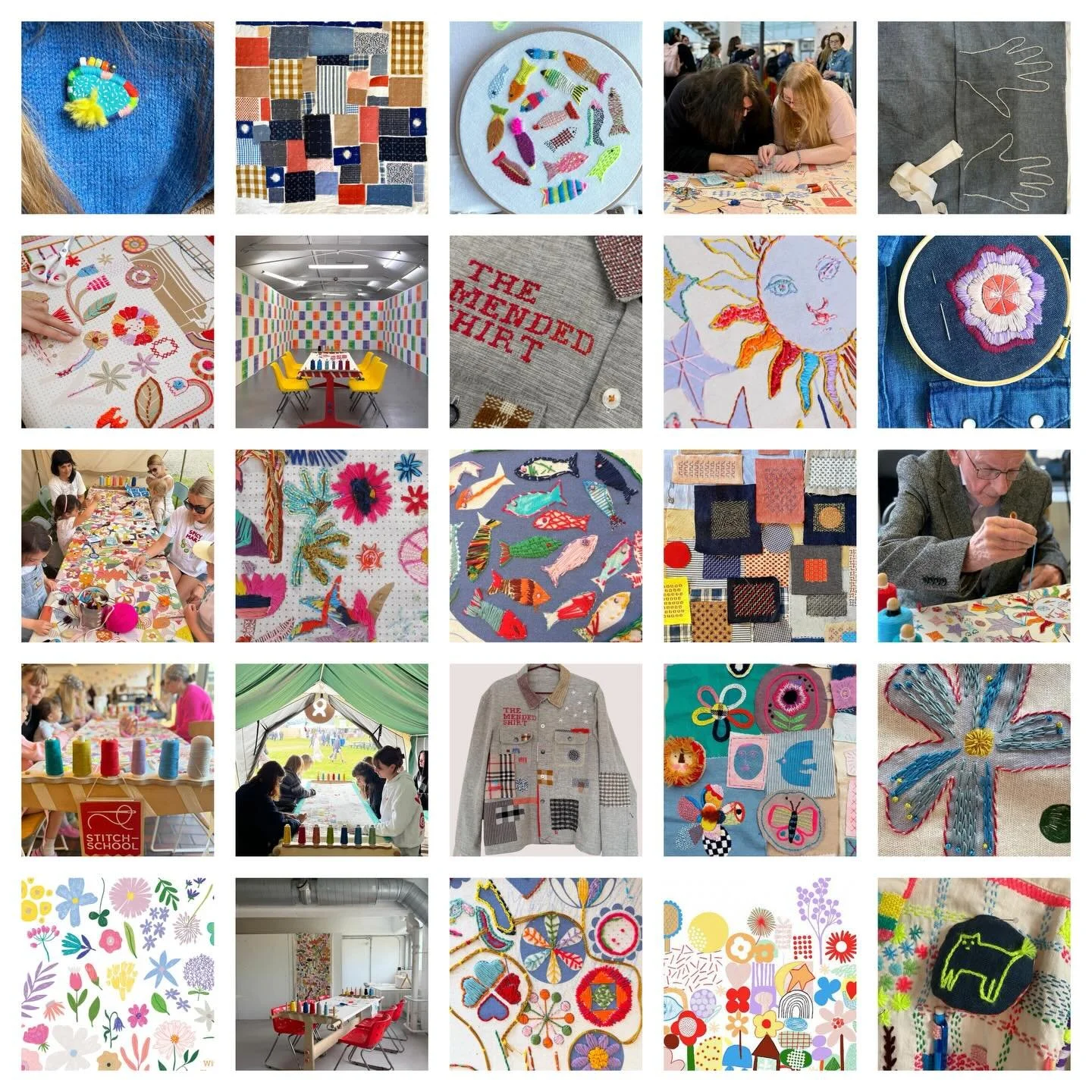 Another great year! Thank you for your support, projects and  and collaborations! #communitystitching 

@alicebillinghouse 
@thestitchfestival 
@aurifilthread 
@brixtonwings 
@artistsopenhse 
@_whateverstudios 
@d_u_s_t_a 
@oxfamgb 
@soymigadepan 
@t