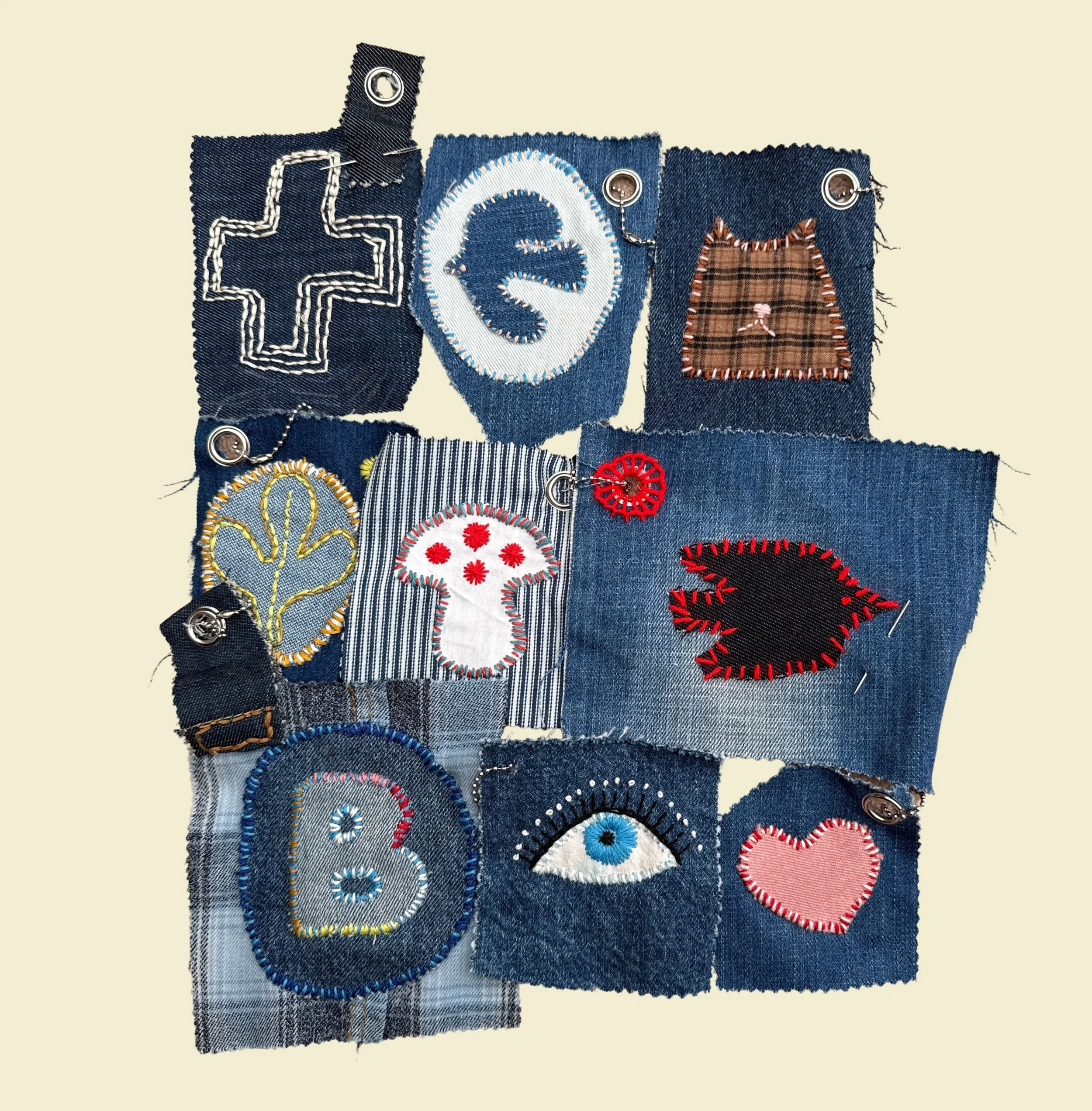 Upcycle Denim Patches