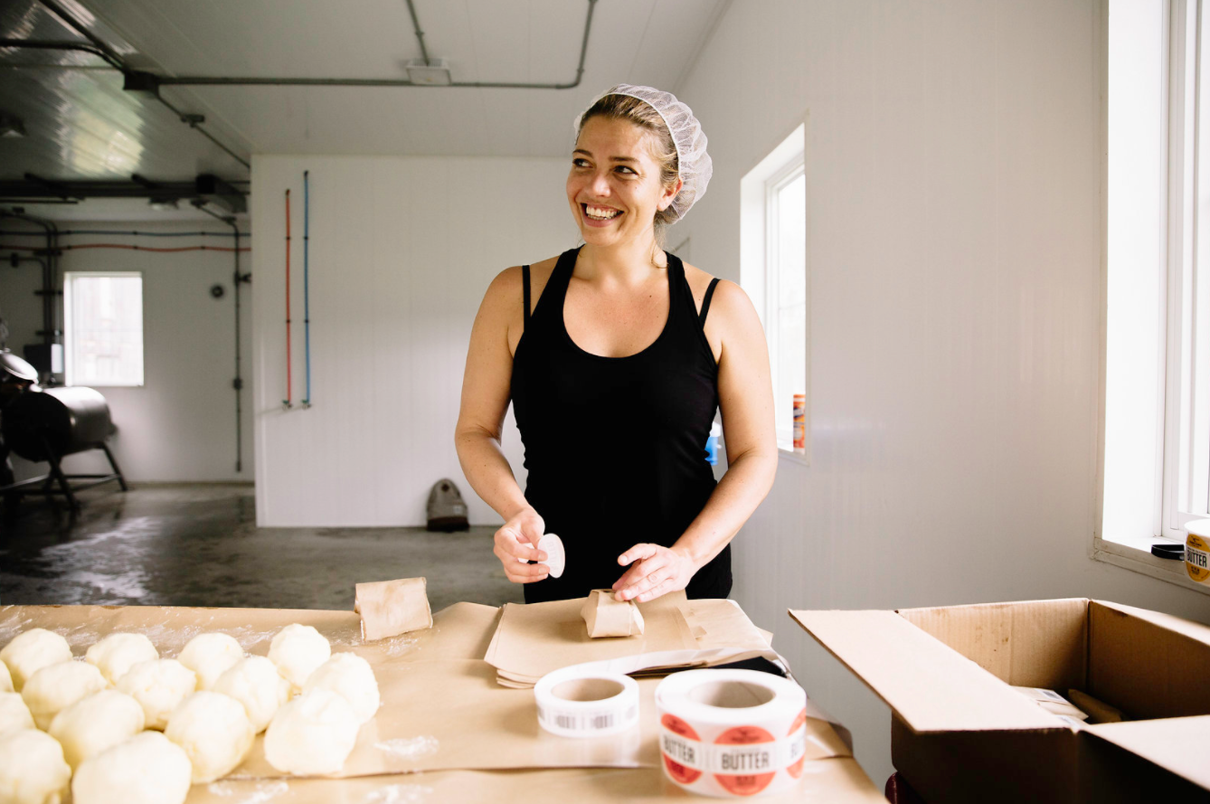 Marisa Mauro at work.